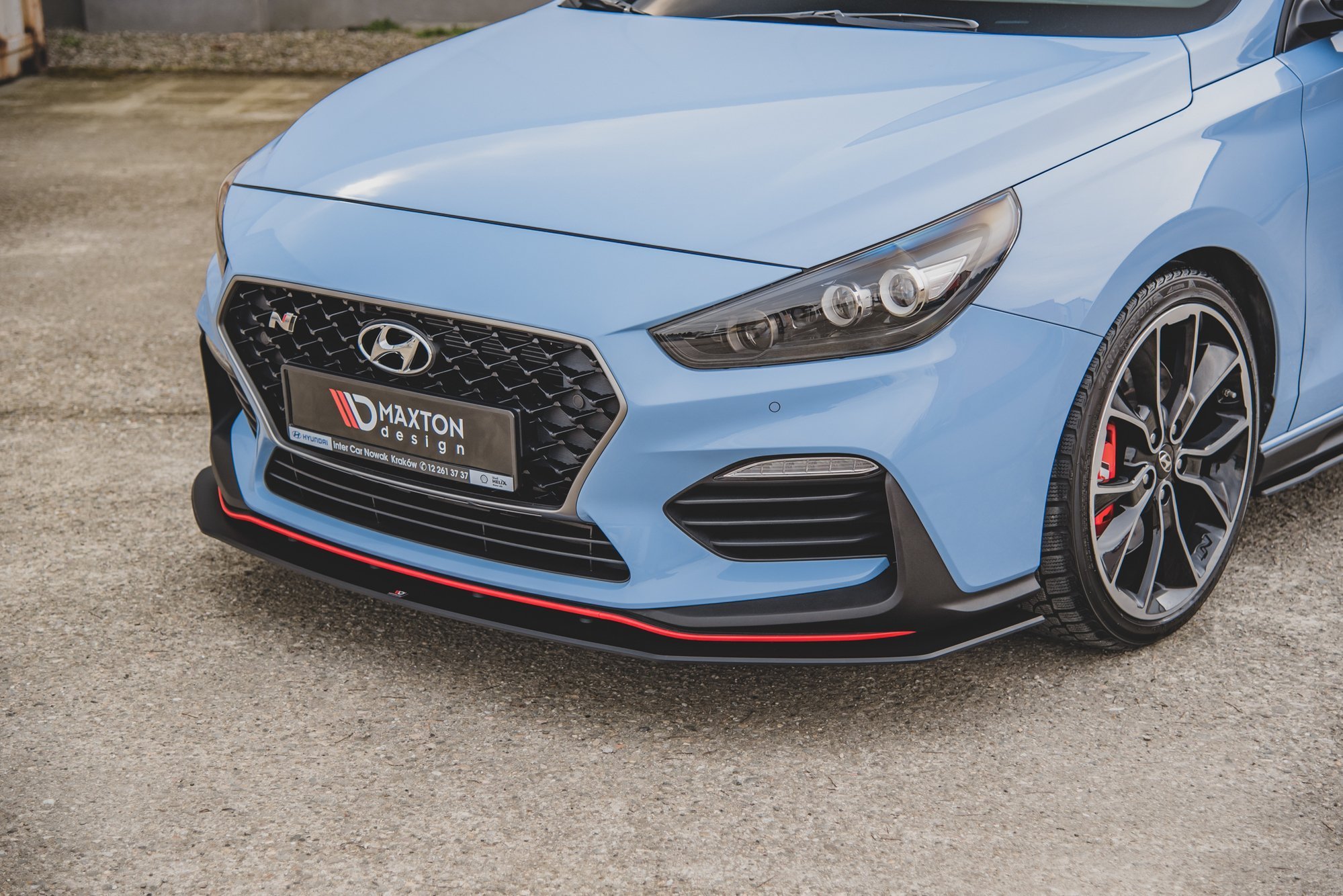 Street Pro Front Ansatz für für Hyundai I30 N Mk3 Hatchback / Fastback