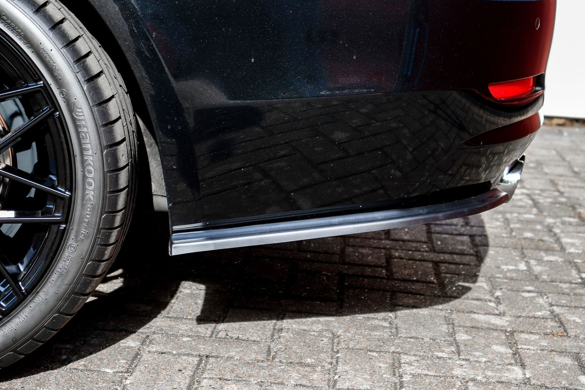 Heckansatz Seitenteile passend für BMW 4er F32 F33 F36 Carbon Optik