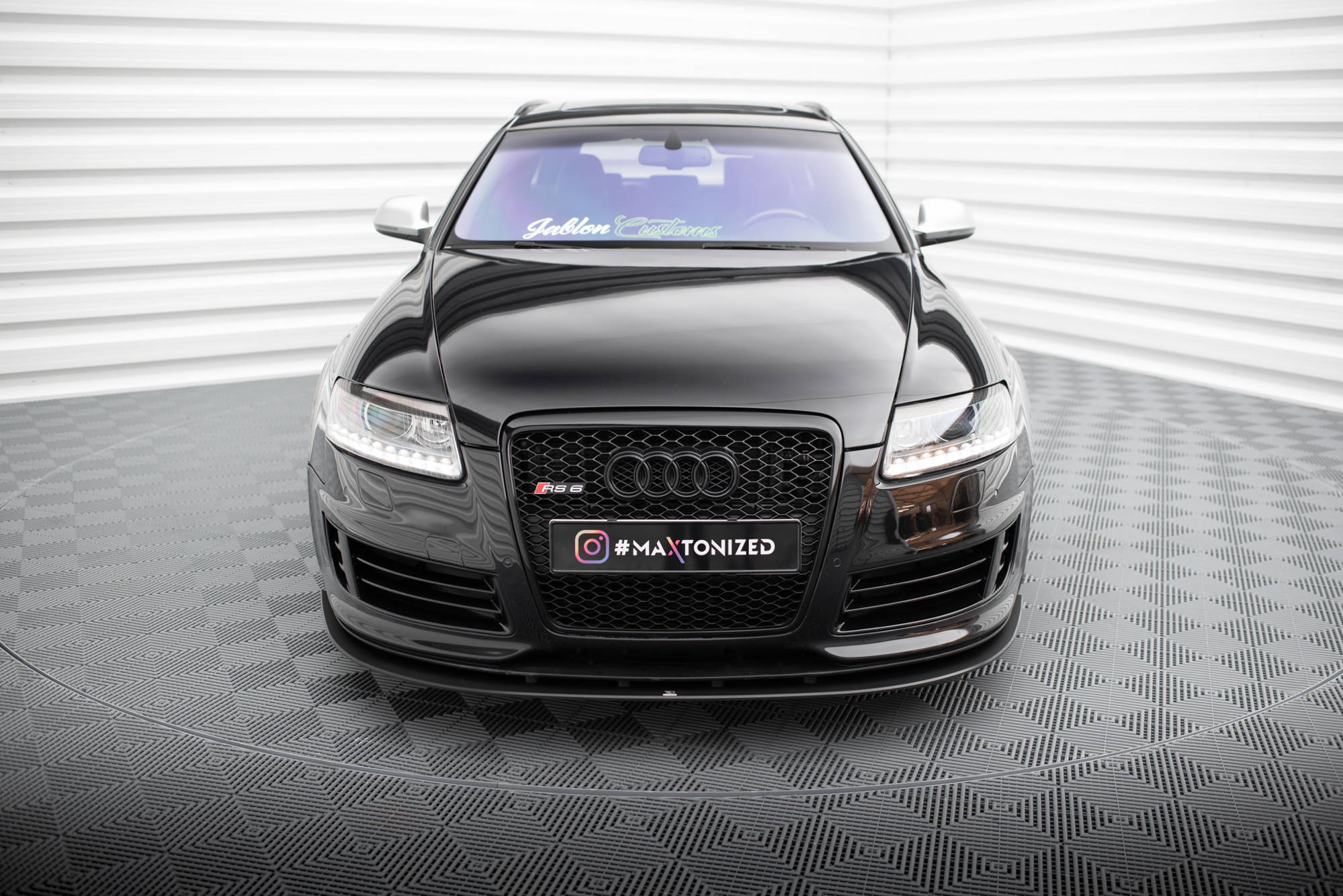 Street Pro Spoilerlippe Front Ansatz passend für Audi RS6 Avant C6