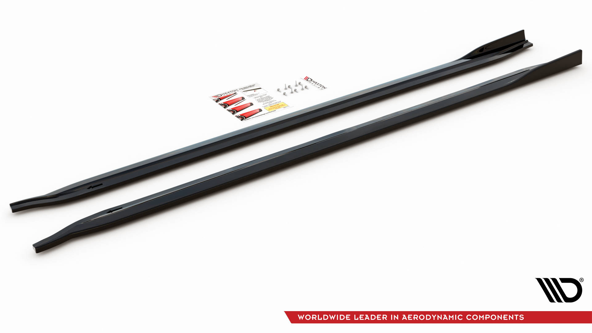 Street+ Seitenschweller Leisten V.2 passend für BMW M3 Limousine / Touring G80 / G81 schwarz Hochglanz