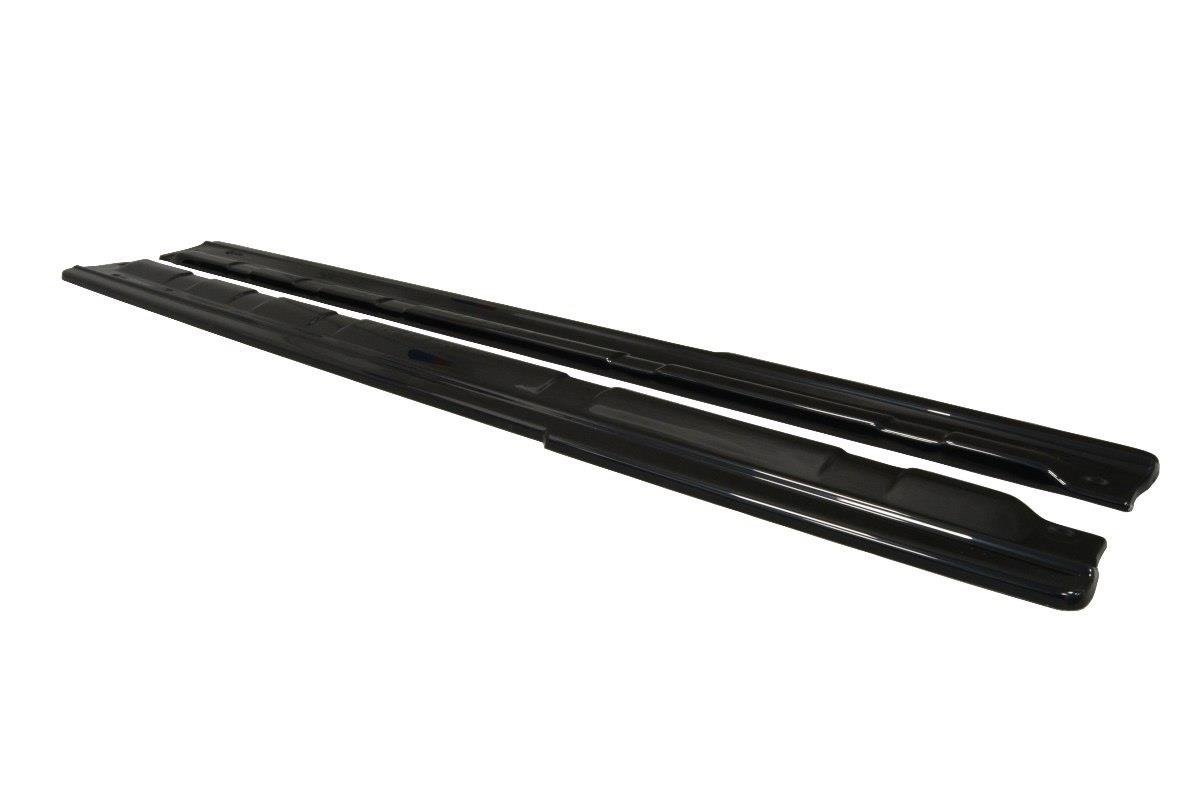 Seitenschweller Ansatz für Renault Laguna Coupe Mk3 schwarz Hochglanz