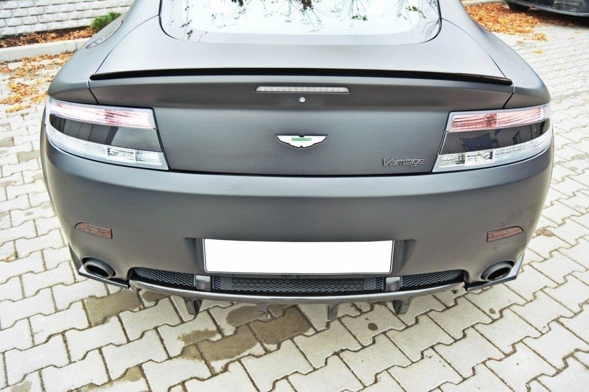 Diffusor Flaps passend für Aston Martin V8 VANTAGE Carbon Look