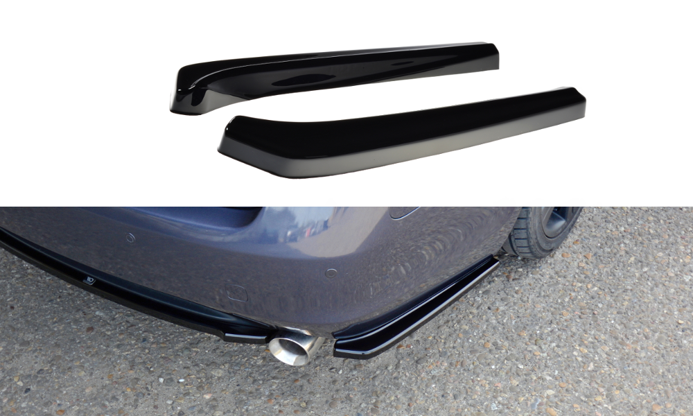 Heck Ansatz Flaps Diffusor für LEXUS GS MK.3 Carbon Look