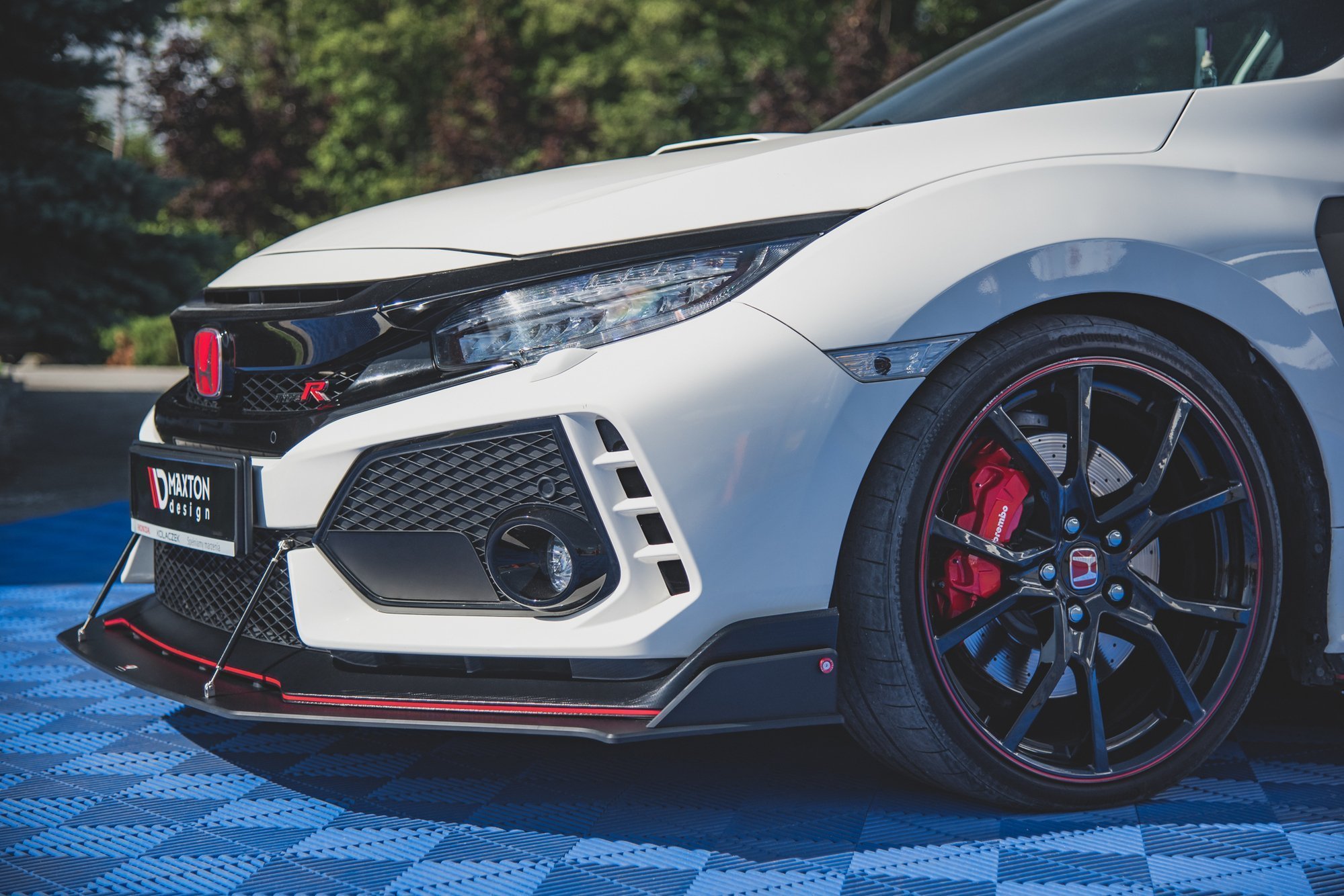 Street Pro Front Ansatz für für Honda Civic Type R Mk10