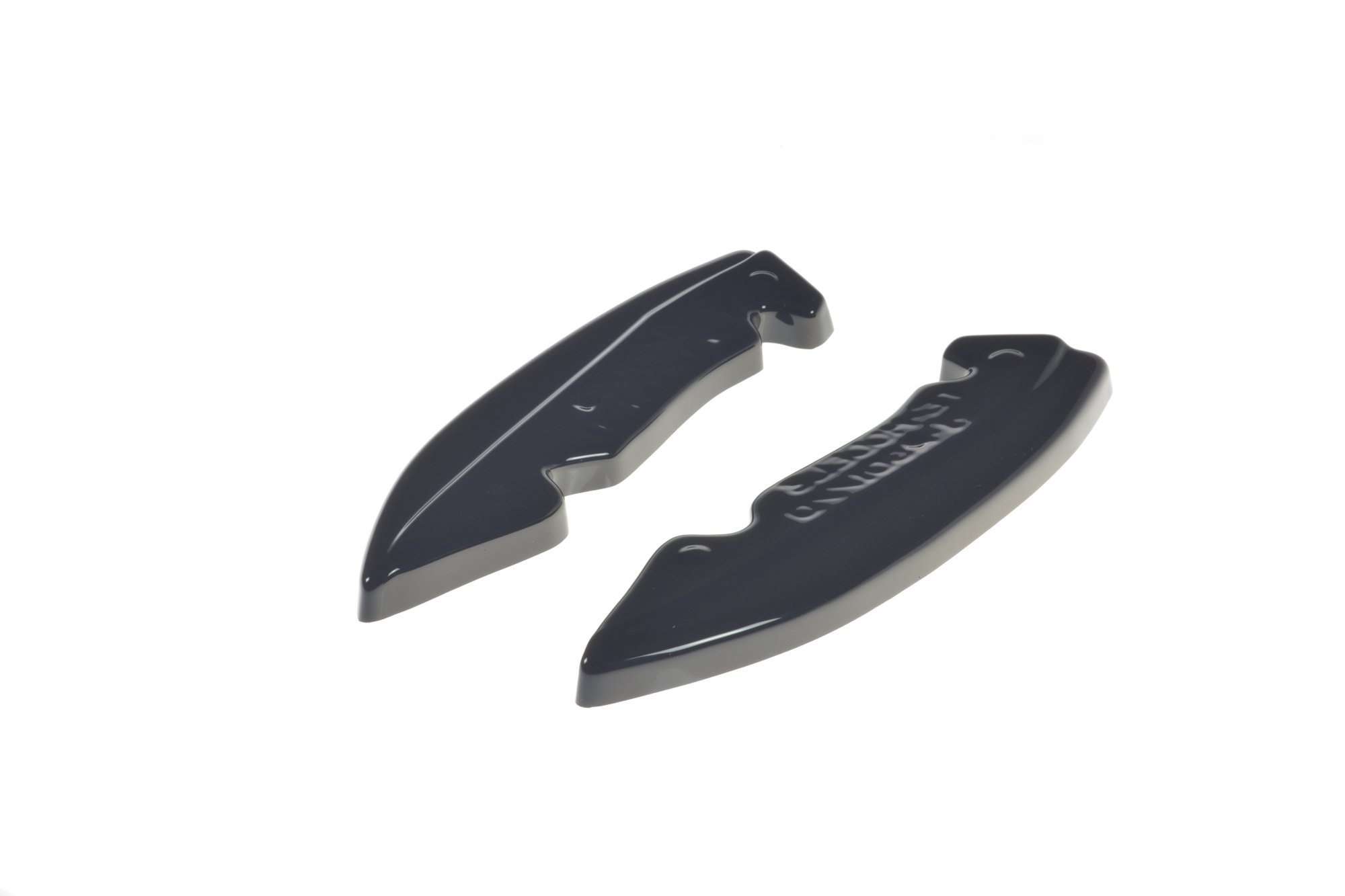 Diffusor Flaps passend für Tesla Model 3 schwarz matt