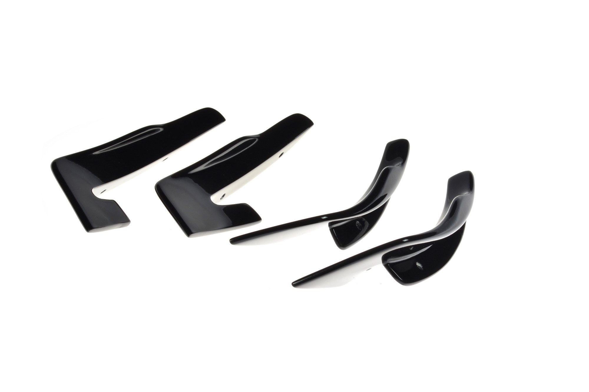 Stoßstangen Flaps Wings vorne Canards für Ford Focus ST / ST-Line Mk4