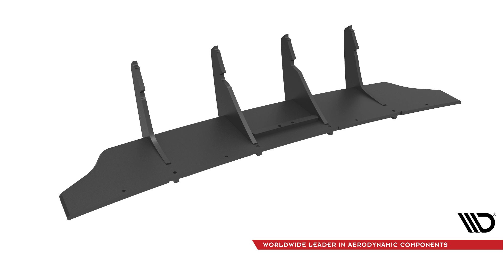 Street Pro Heckschürze Heck Ansatz Diffusor passend für Audi RS3 Limousine 8Y rot