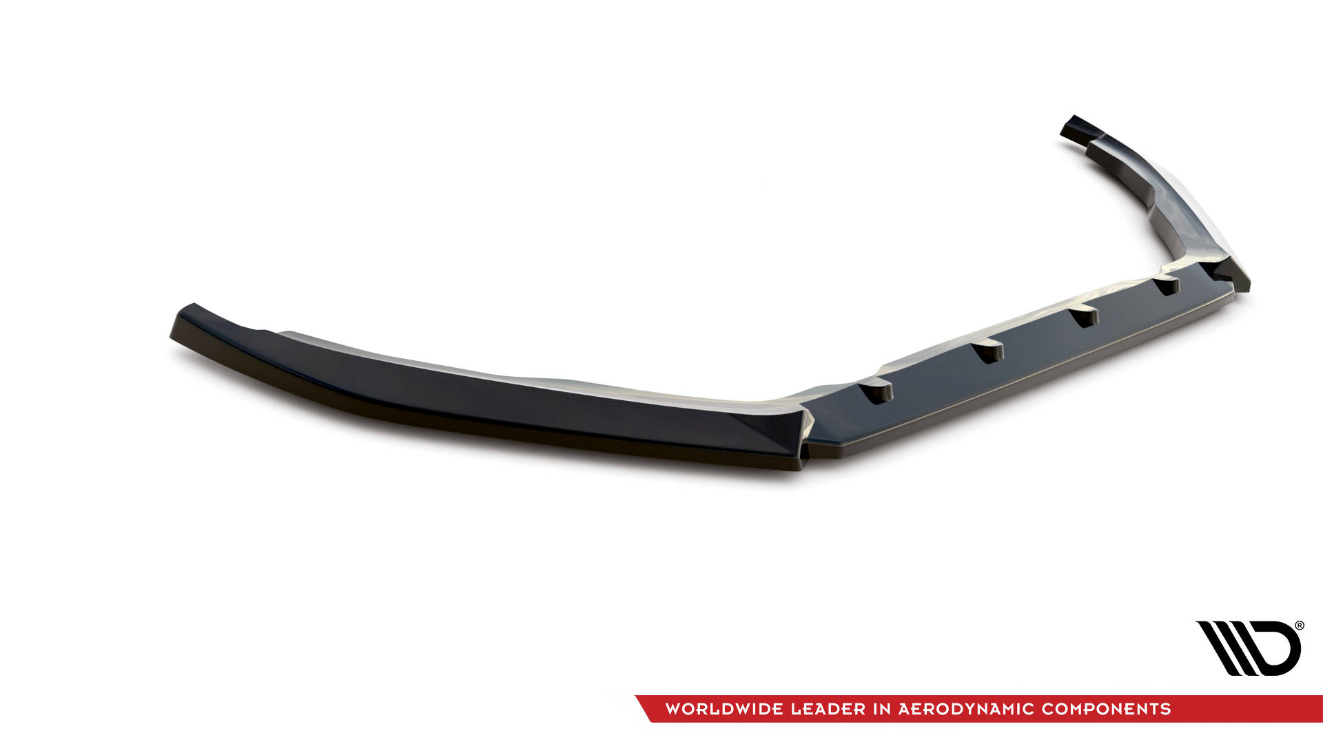 Street+ Spoilerlippe Front Ansatz V.2 passend für Peugeot 208 GTi Mk1 schwarz Hochglanz