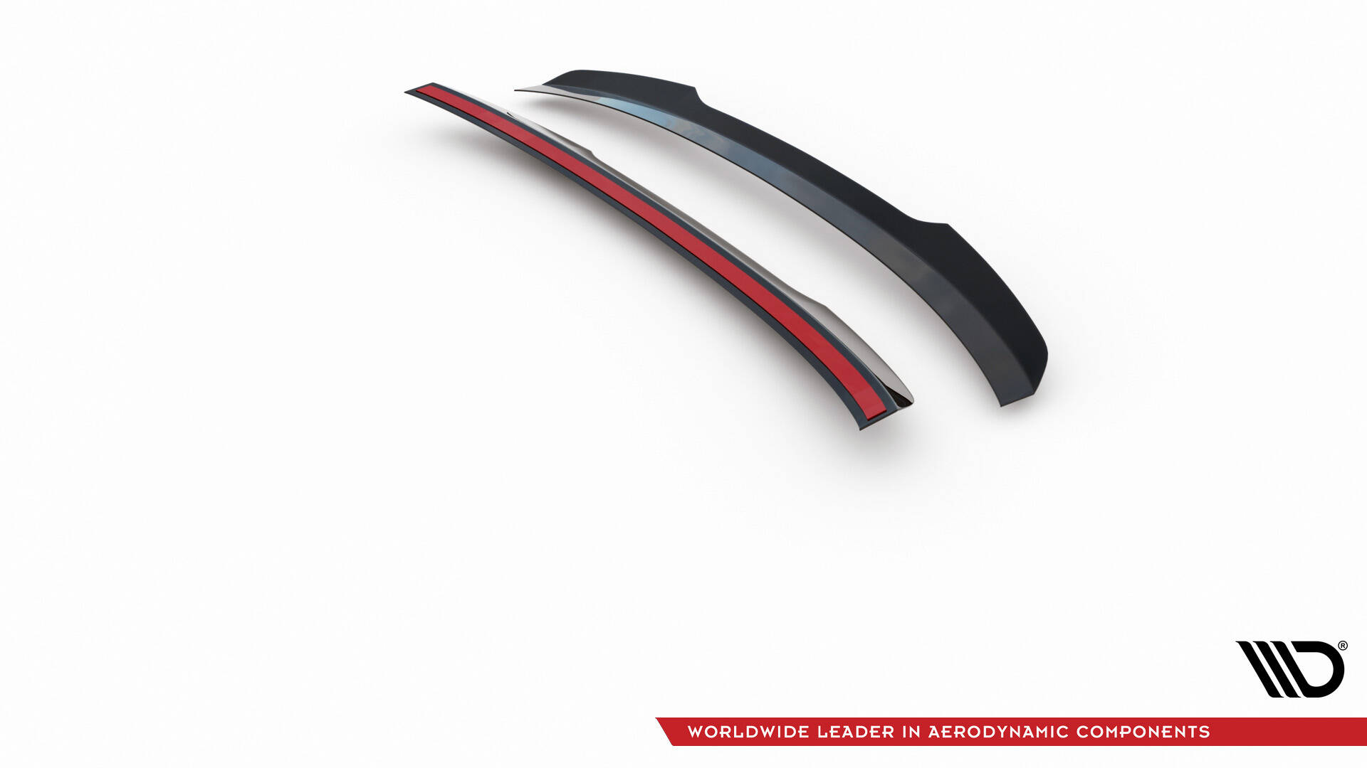 Spoiler CAP V.2 für Skoda Kodiaq Mk1 Sportline/RS schwarz Hochglanz