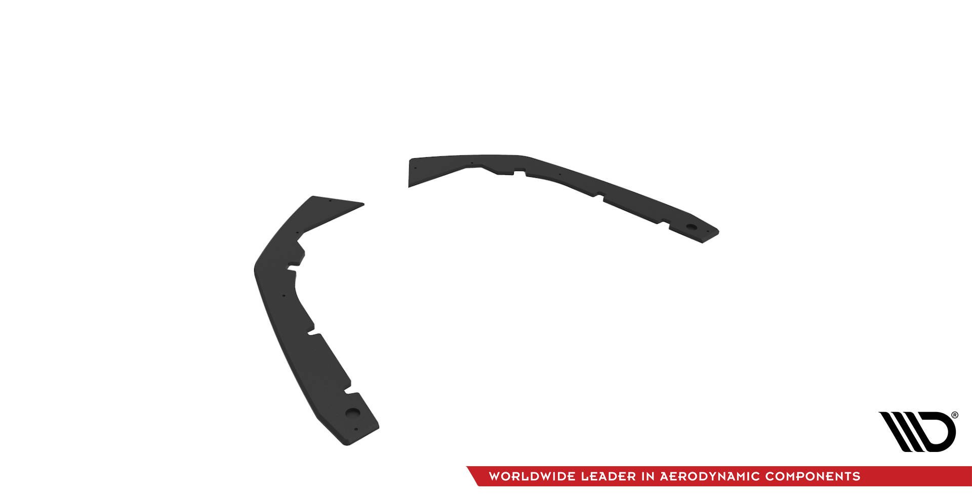 Street Pro Heck Ansatz Flaps passend für VW Arteon R-Line FL rot