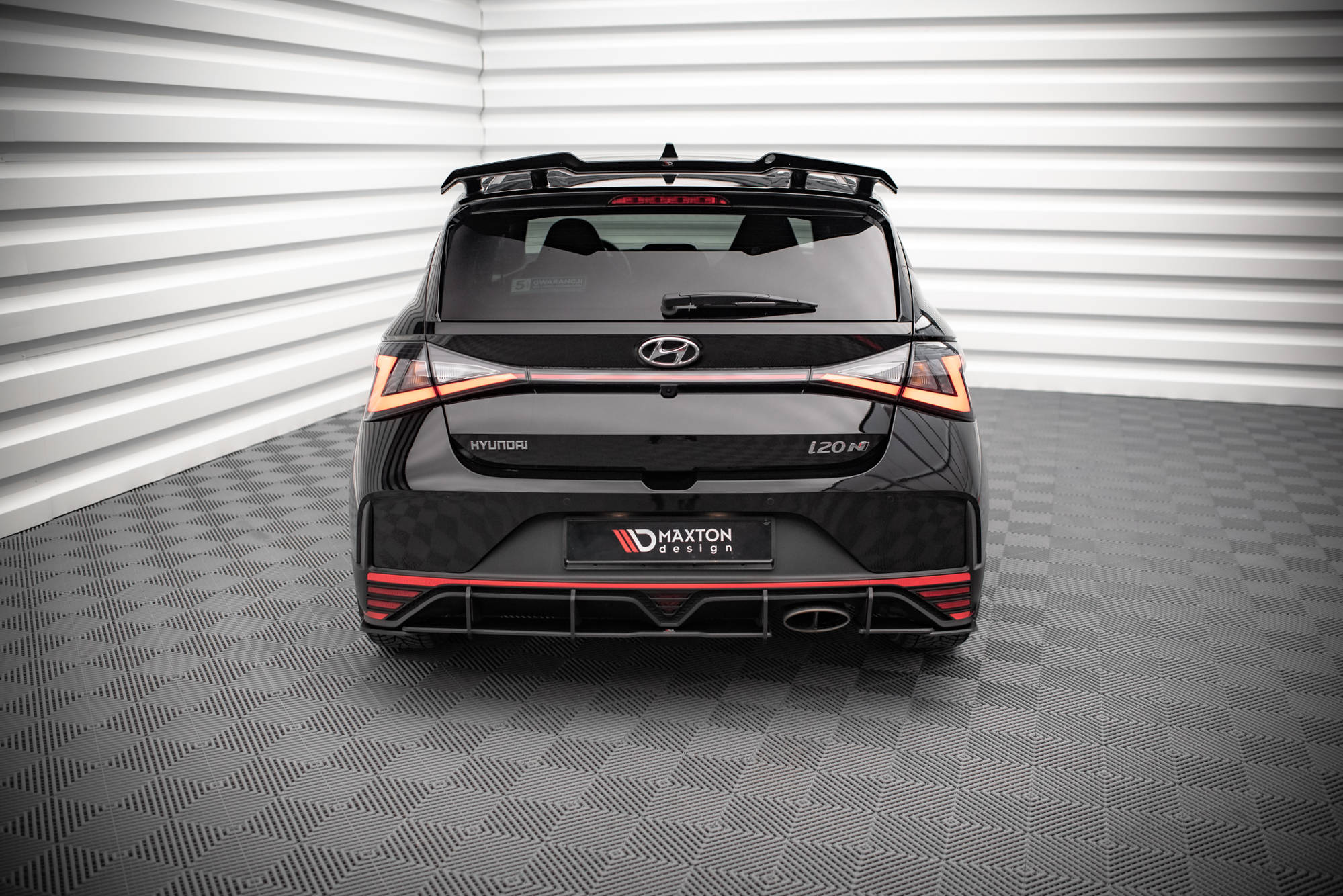 Street Pro Heck Ansatz Flaps passend für Hyundai I20 N Mk3