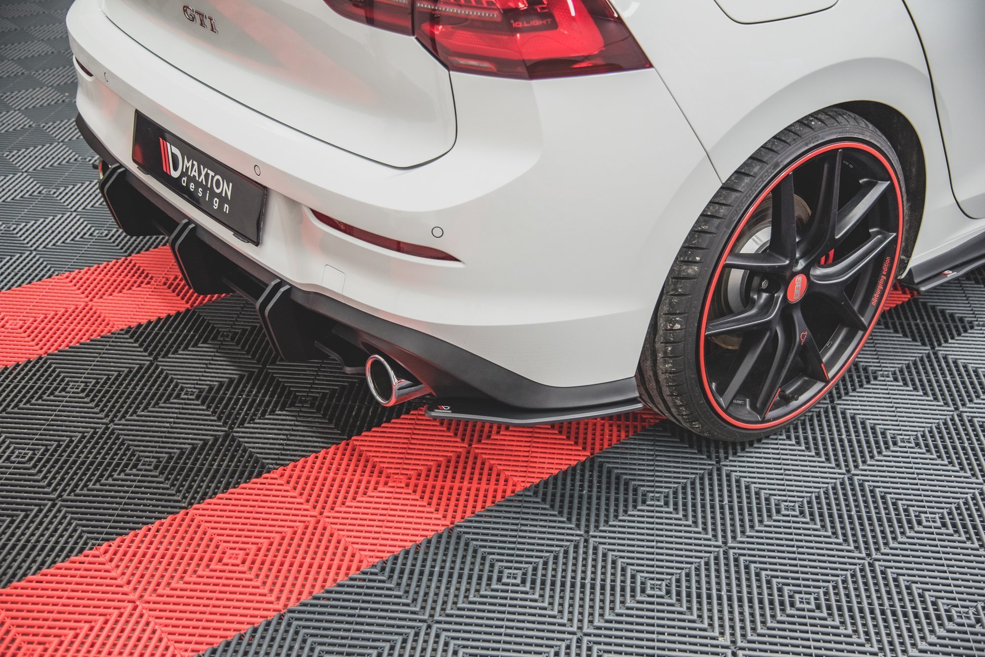 Street Pro Heck Ansatz Flaps V.1 passend für VW Golf GTI / GTE / R-Line Mk8