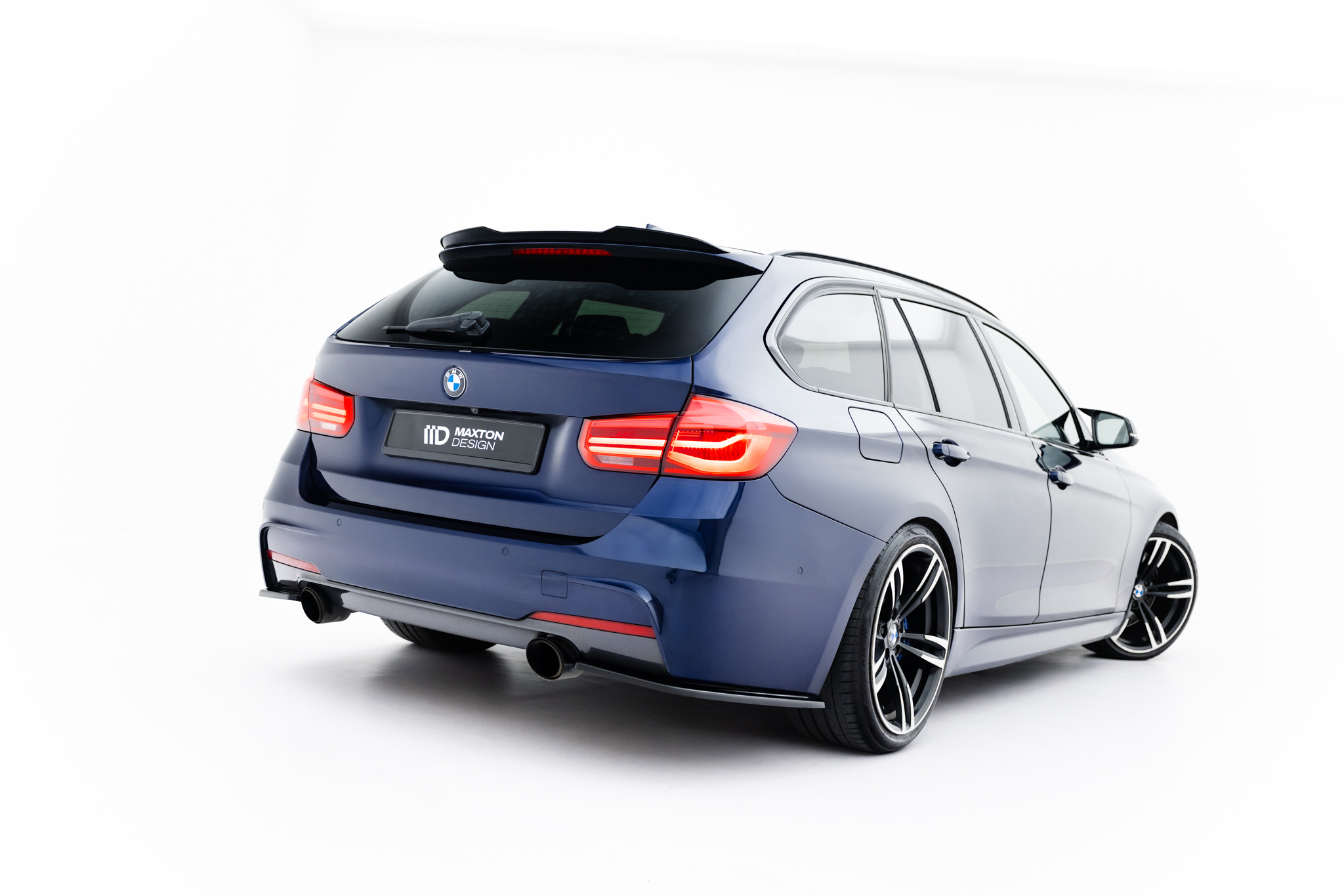 Heck Spoiler Aufsatz Abrisskante passend für BMW 3er M-Paket Touring F31 / F31 FL schwarz Hochglanz