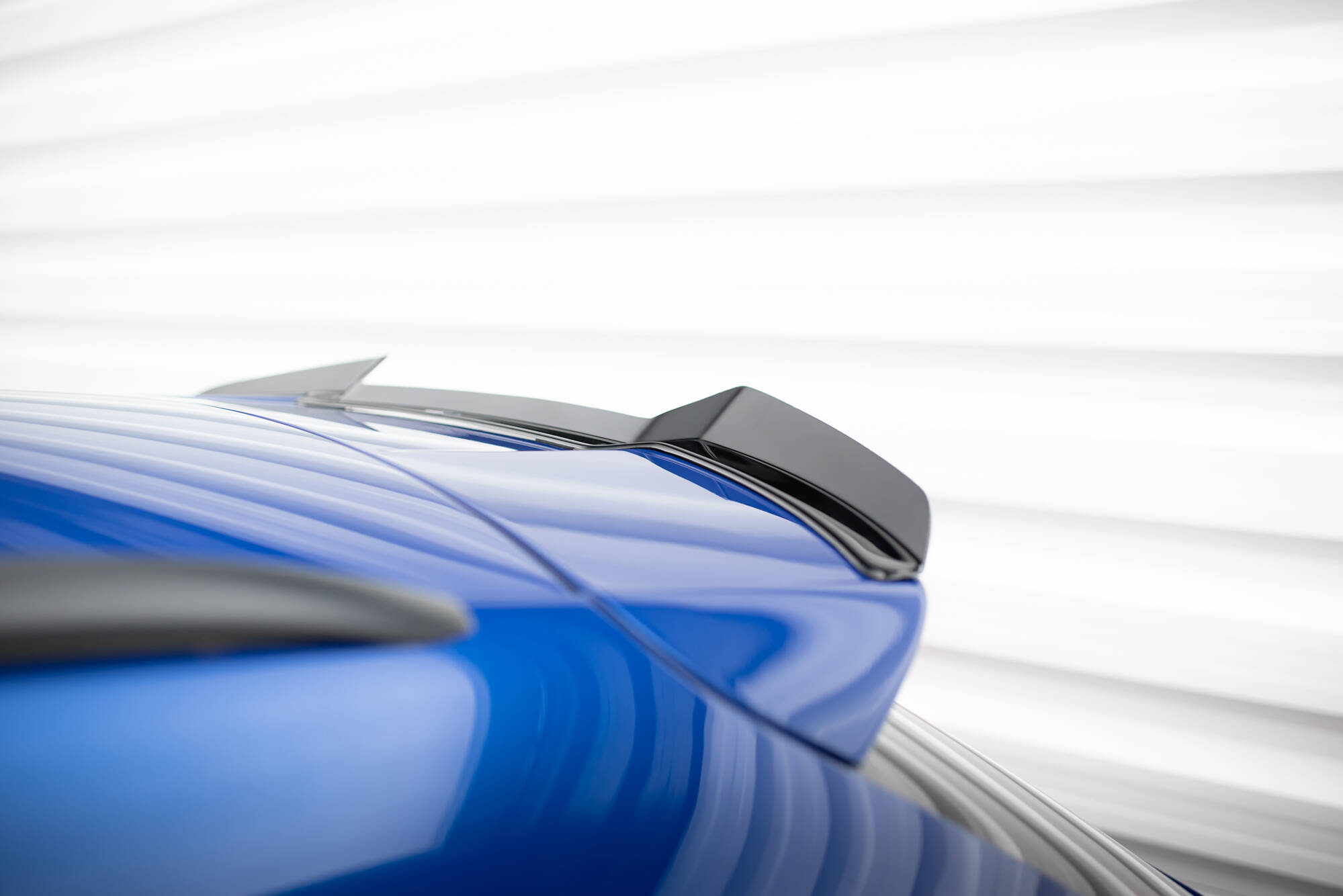 Heck Spoiler Aufsatz Abrisskante V.2 passend für Audi RS6 C7 / C7 FL schwarz Hochglanz