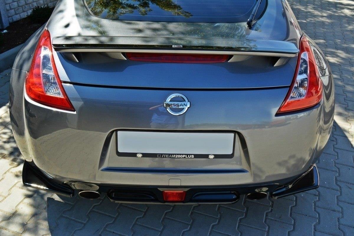 Heckansatz V.1 Nissan 370Z schwarz Hochglanz
