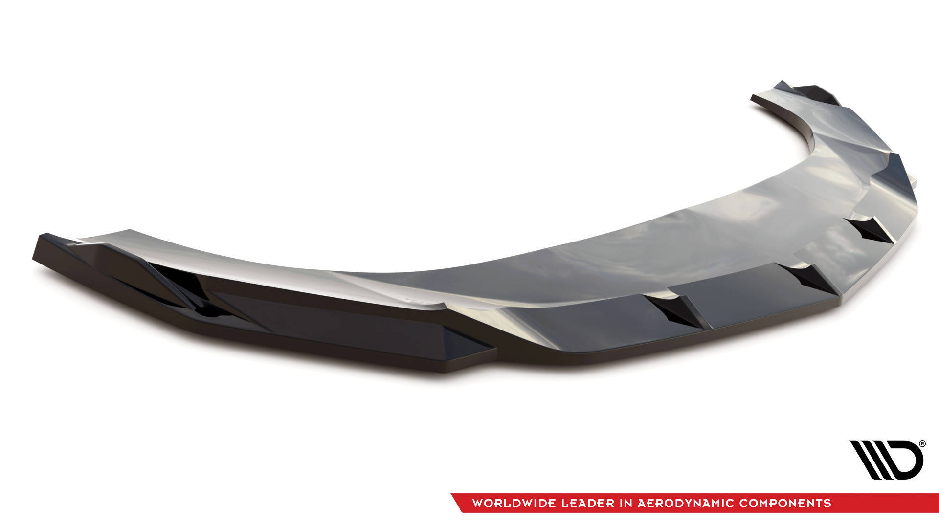 Frontlippe V.3 passend für Lamborghini Urus Mk1 schwarz Hochglanz
