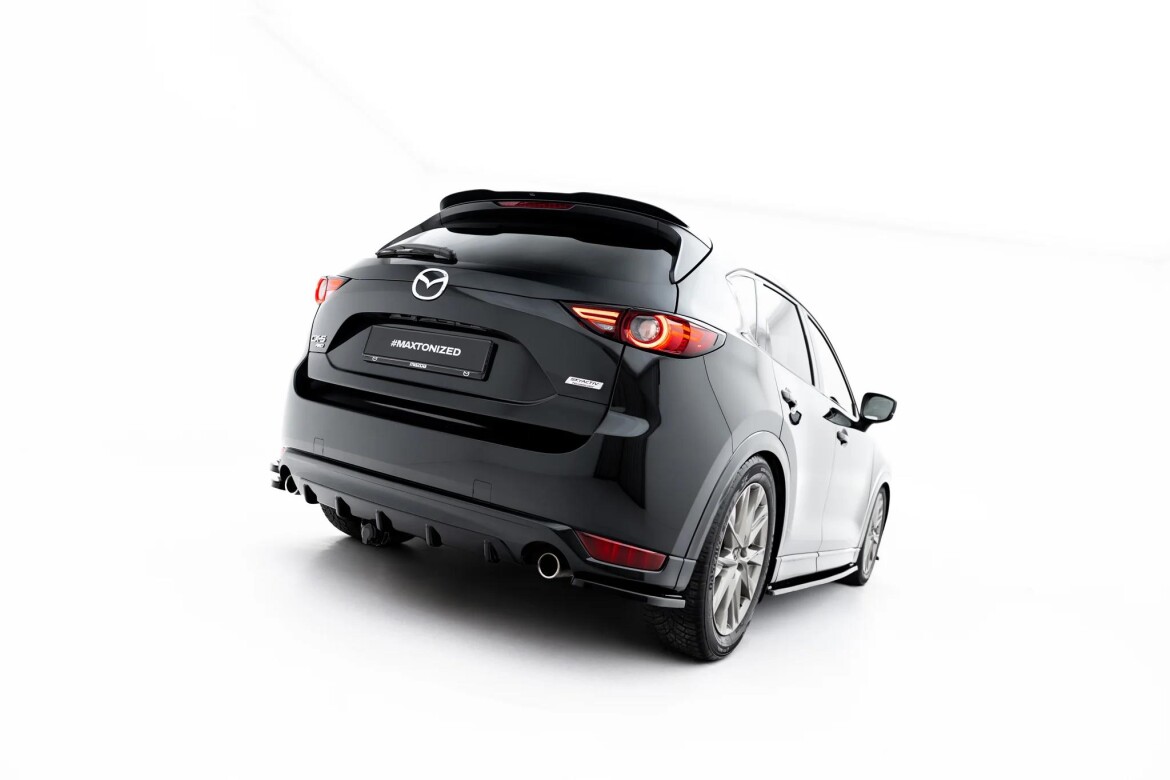 Diffusor Flaps passend für Mazda CX-5 Mk2 schwarz Hochglanz