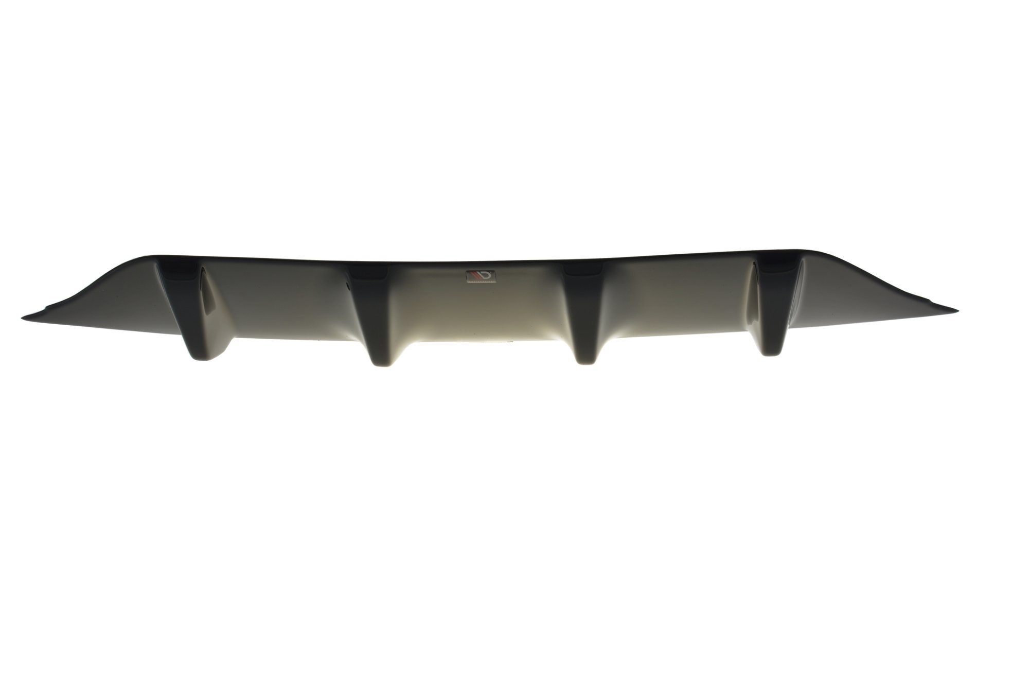 Diffusor Heck Ansatz für Mercedes-Benz E43 AMG / AMG-Line Limousine / Kombi W213 / S213 schwarz Hochglanz