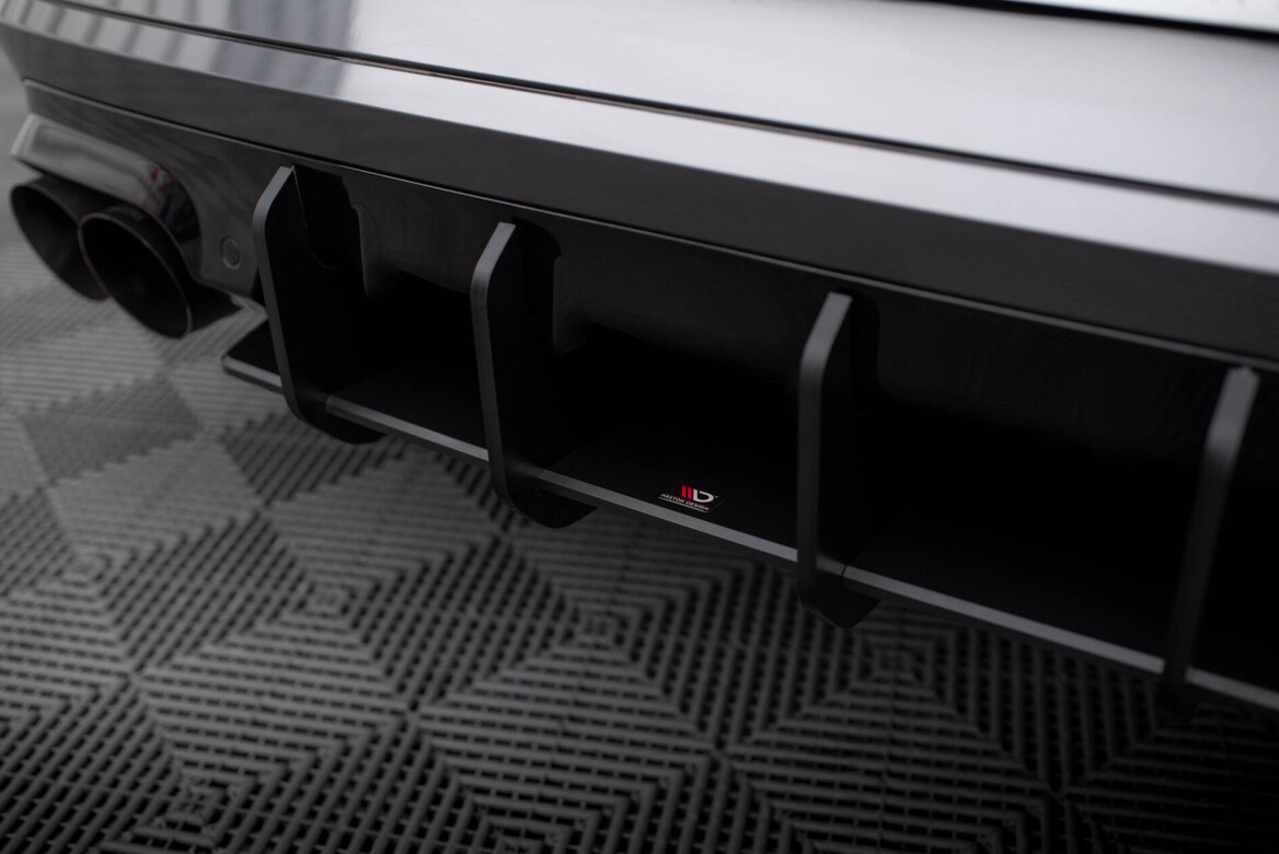 Heckansatz Diffusor passend für CUPRA Formentor Mk1 roter Kern