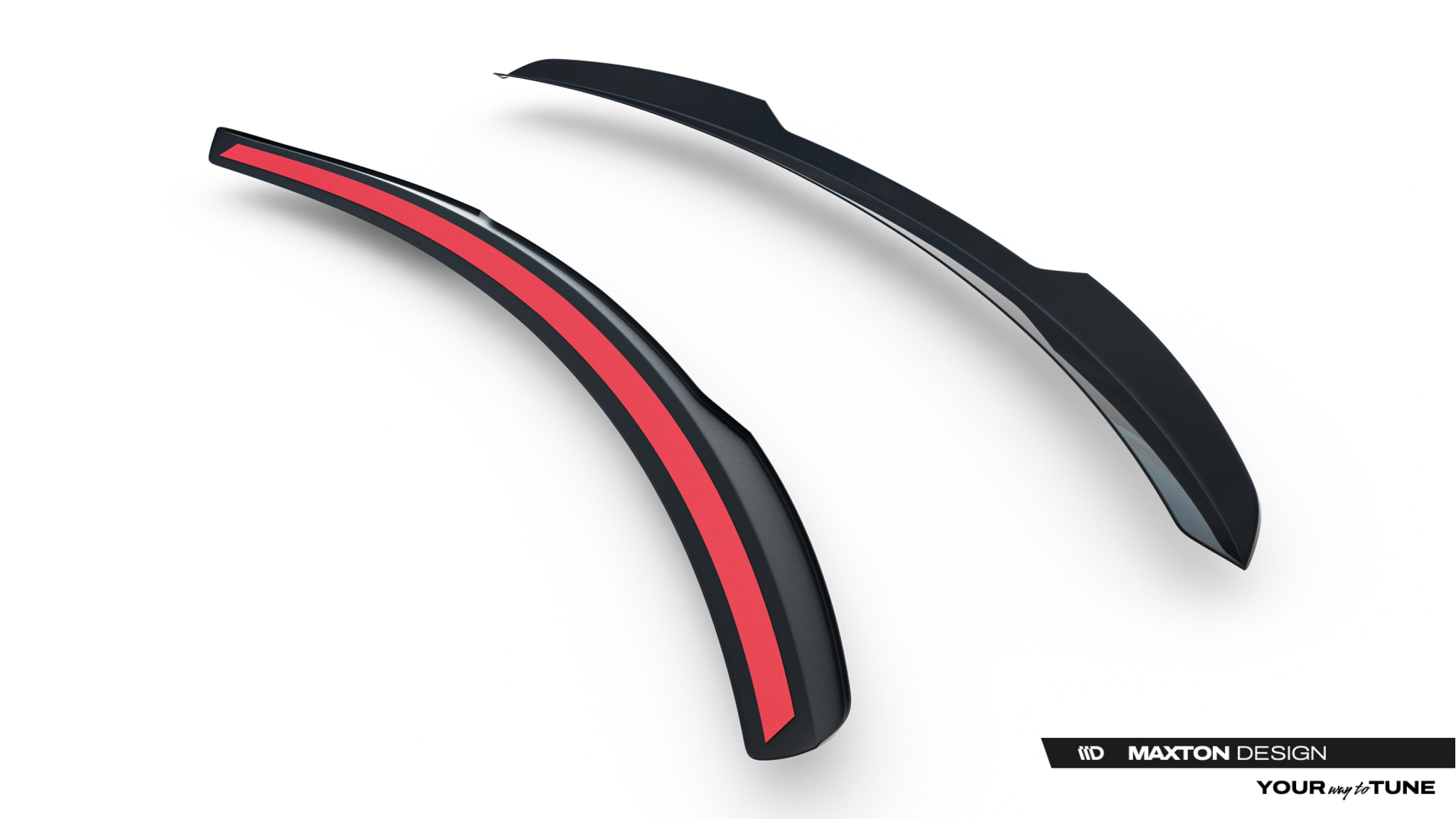 Heckspoiler Lippe passend für Land Rover Range Rover Sport Mk2 Facelift schwarz Hochglanz