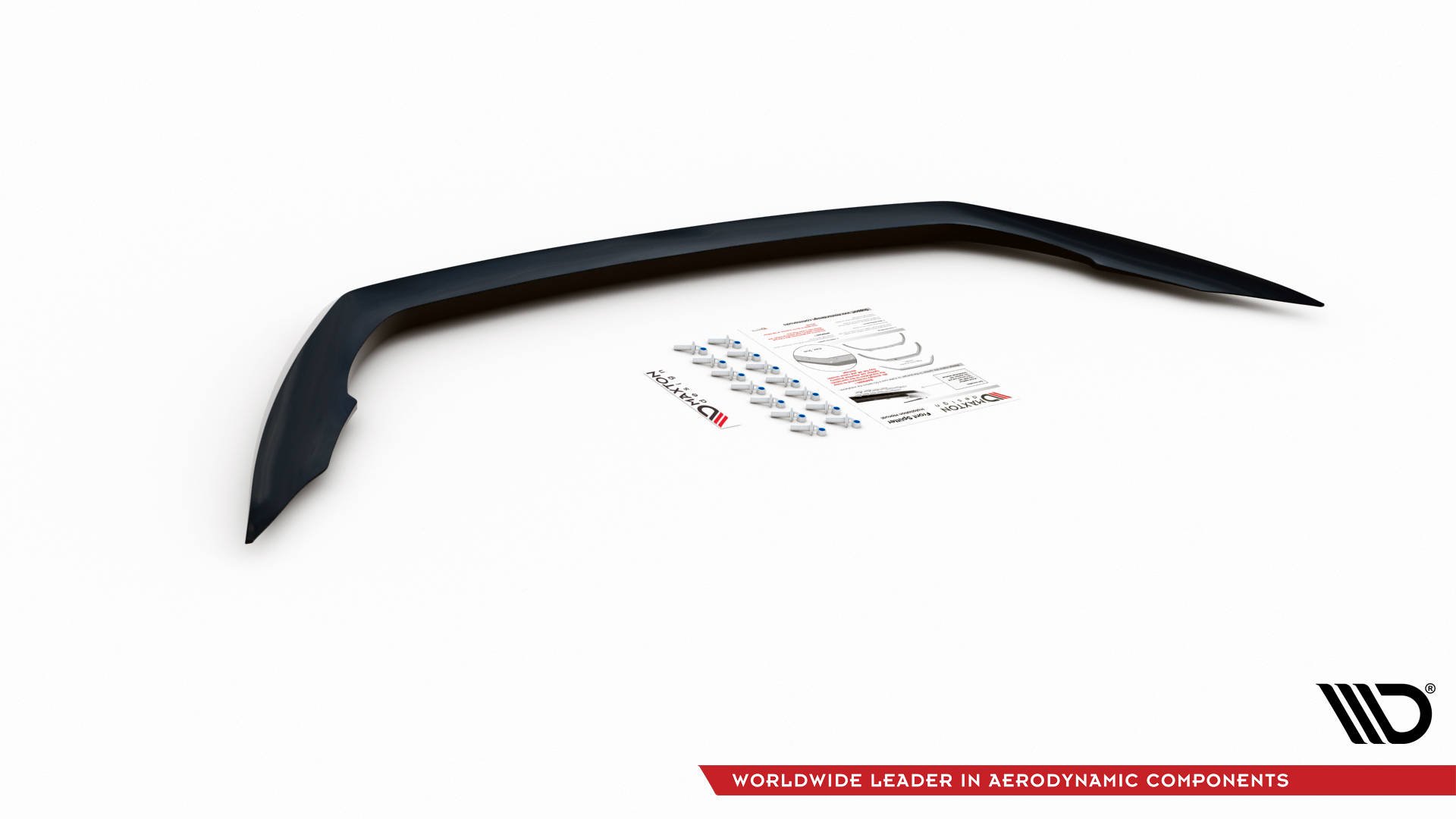 Street+ Spoilerlippe Front Ansatz V.1 passend für Skoda Octavia RS Mk3 FL schwarz Hochglanz
