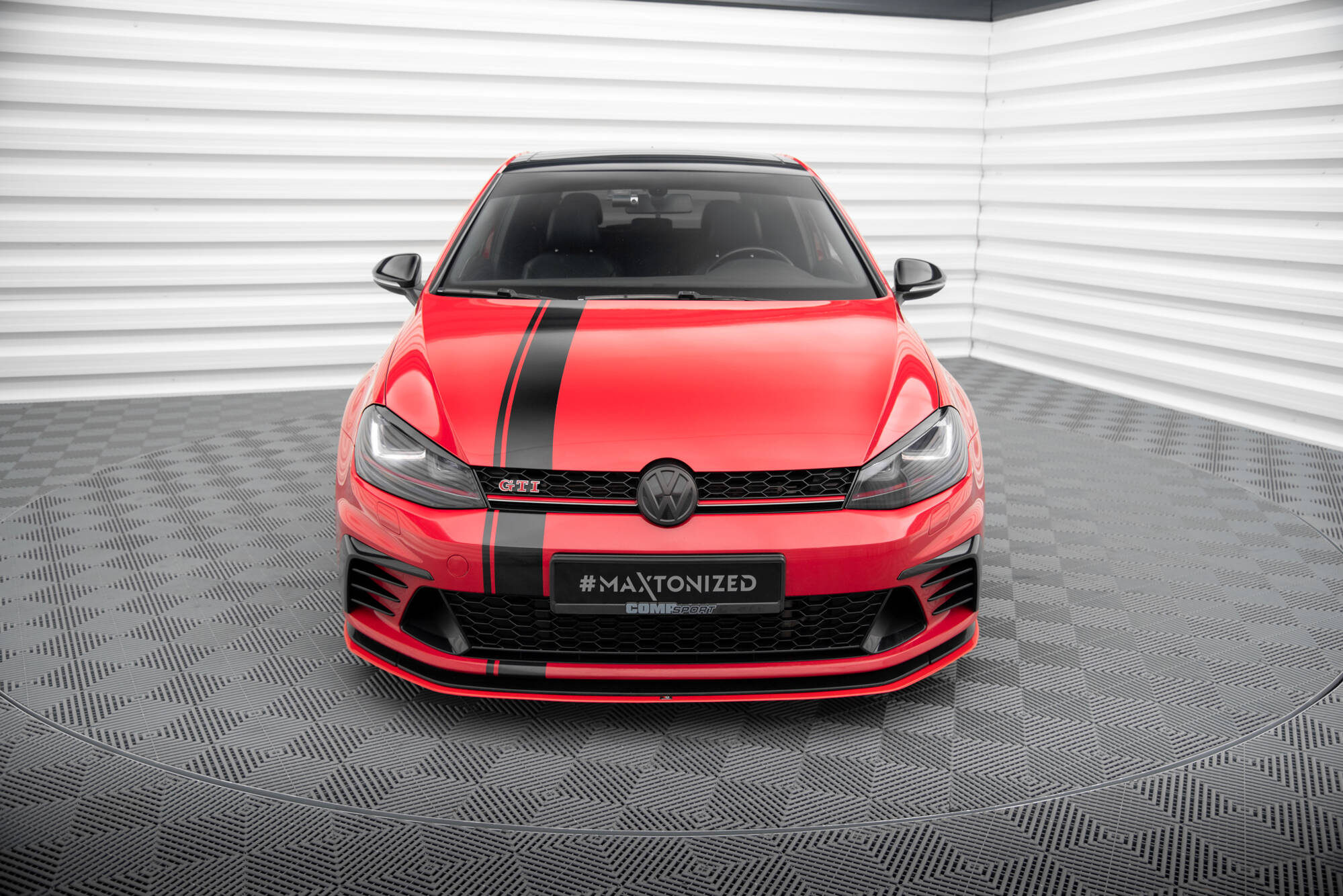 Street+ Spoilerlippe Front Ansatz passend für VW Golf GTI Clubsport Mk7