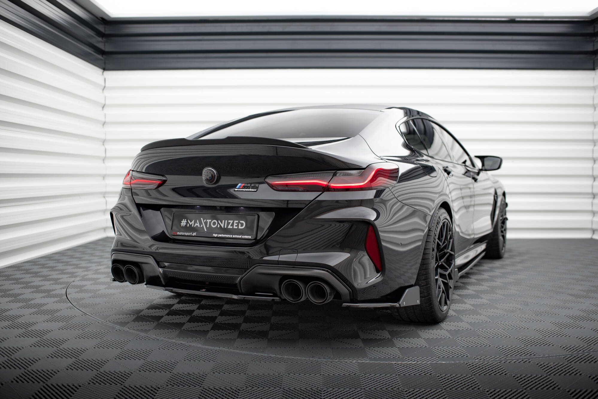 Street+ Heck Ansatz Flaps V.1 passend für BMW M8 Gran Coupe F93