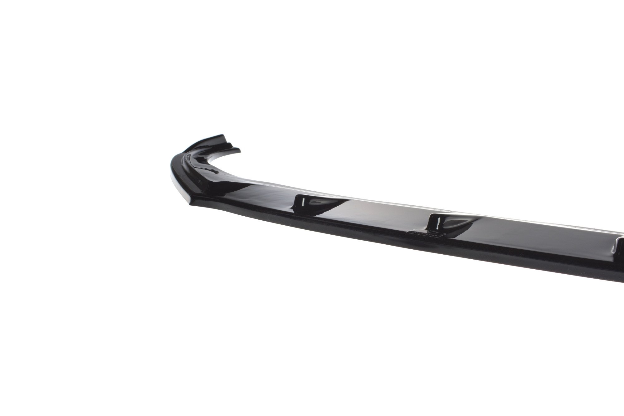 Street+ Spoilerlippe Front Ansatz passend für Skoda Fabia MK2 RS schwarz Hochglanz