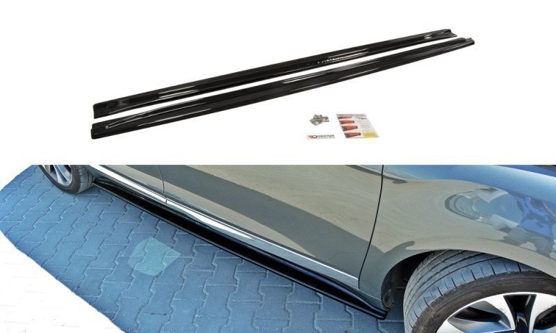 Street+ Seitenschweller Leisten passend für CITROEN DS5 FL PREFACE Carbon Look