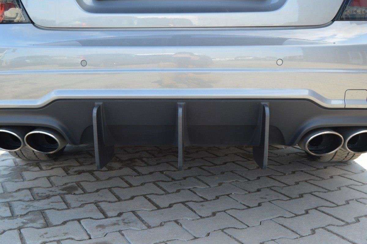 Street Pro Heck Ansatz Diffusor Heckschürze V.1 passend für Mercedes C W204 AMG-Line FL