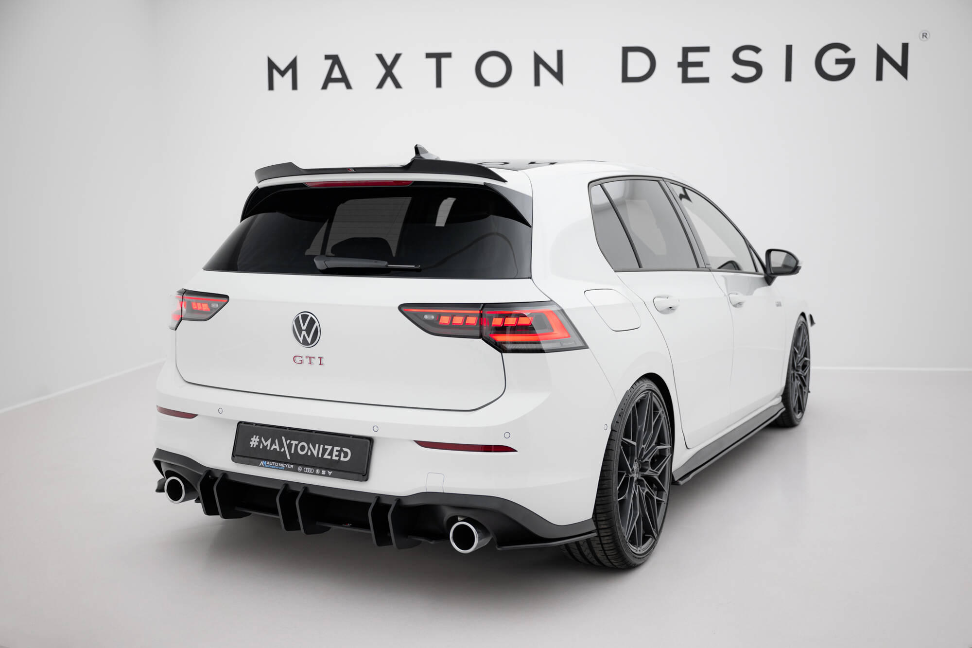 Street Pro Heck Ansatz Flaps V.1 passend für VW Golf GTI / GTE / R-Line Mk8