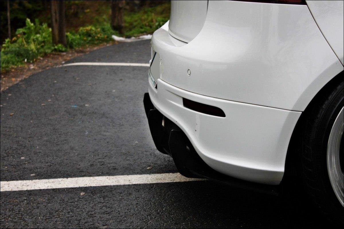 Heckschürze für VW GOLF 5 R32 Diffusor Heck Ansatz für