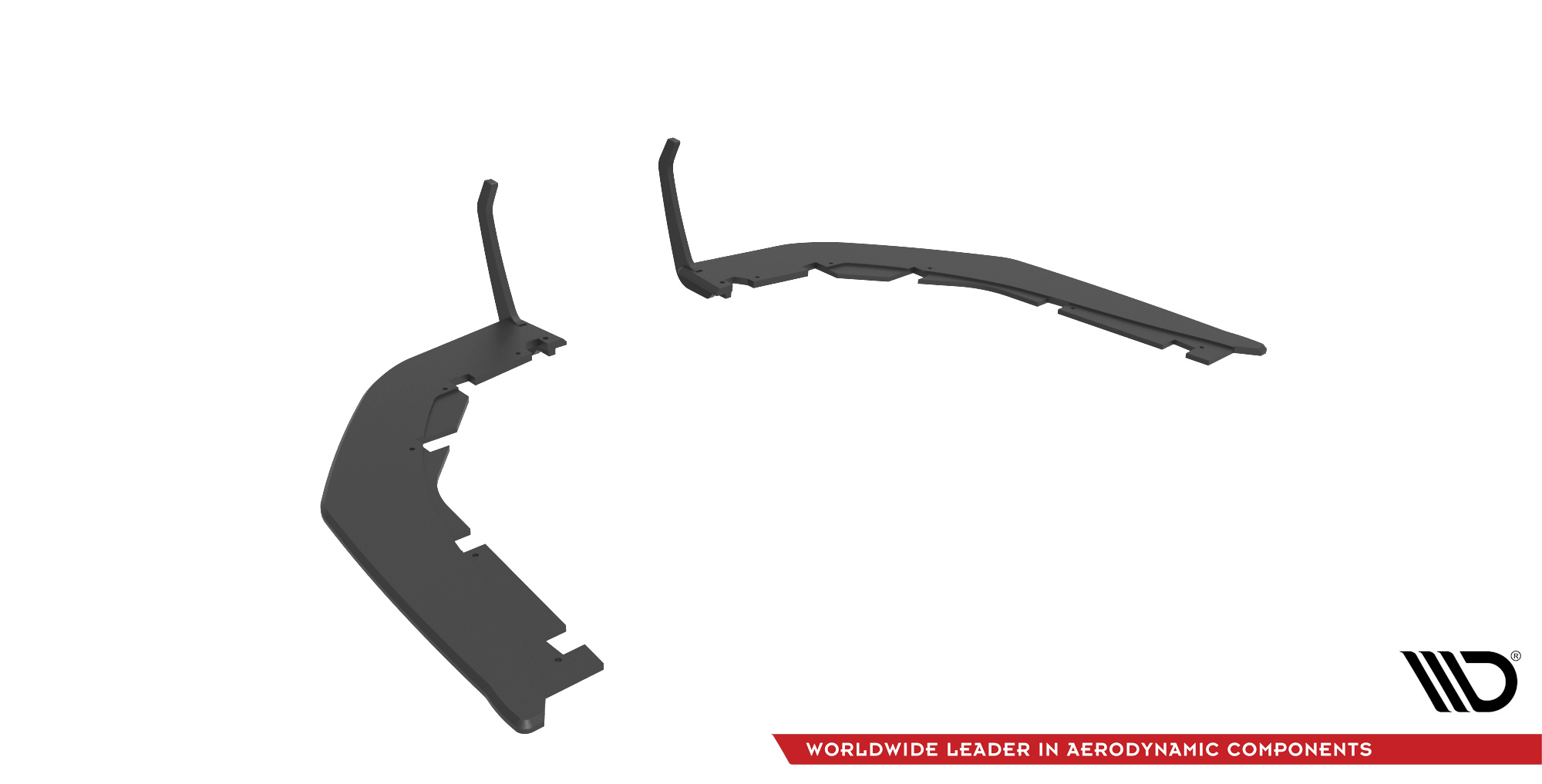 Street Pro Heck Ansatz Flaps passend für BMW M3 G80 rot