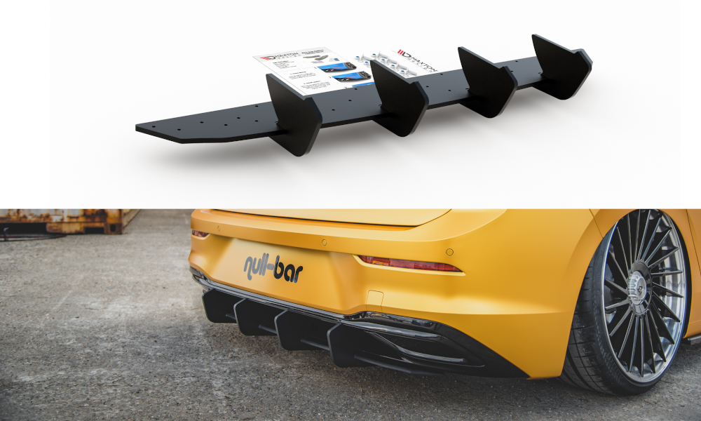 Robuste Racing Heckschürze V.2 für Volkswagen Golf Mk8