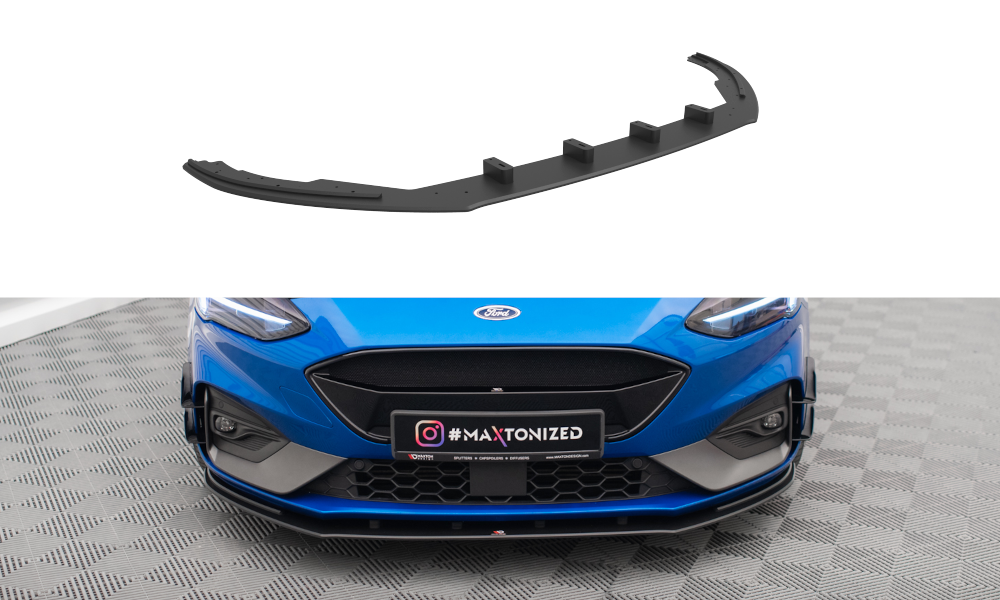 Frontlippe passend für Ford Focus ST / ST-Line Mk4 schwarz matt