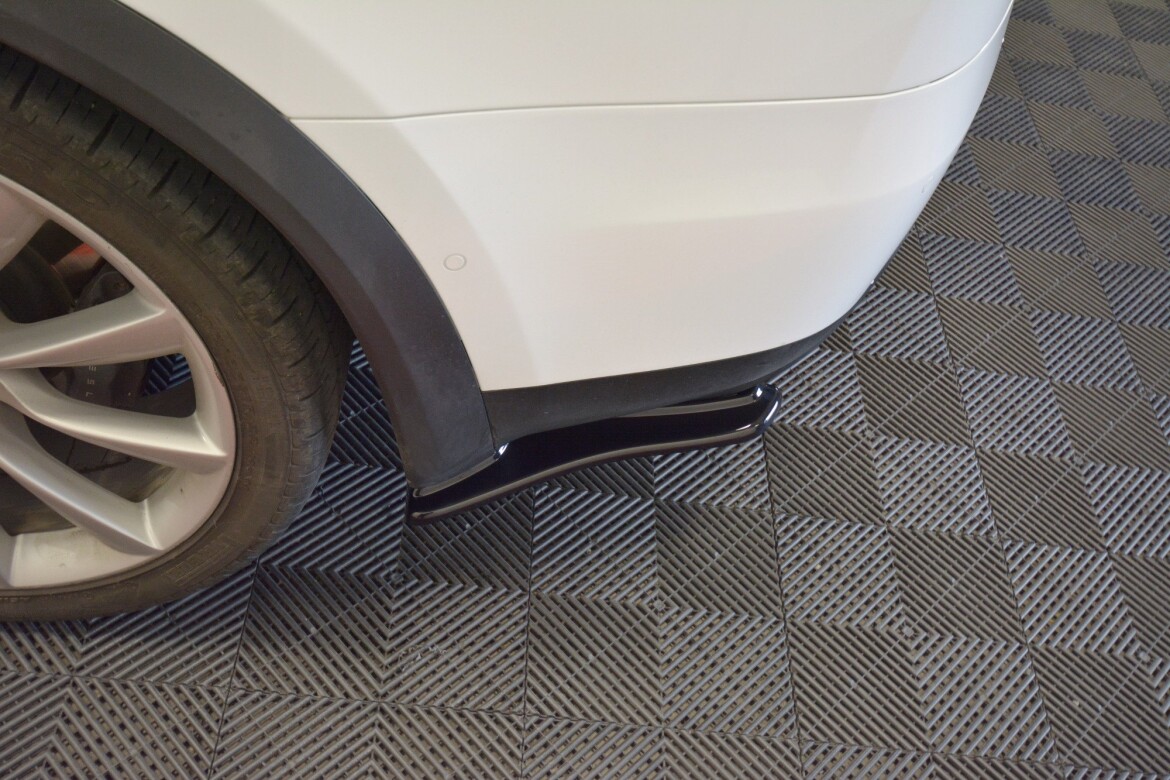 Diffusor Flaps V.1 passend für Tesla MODEL X schwarz matt