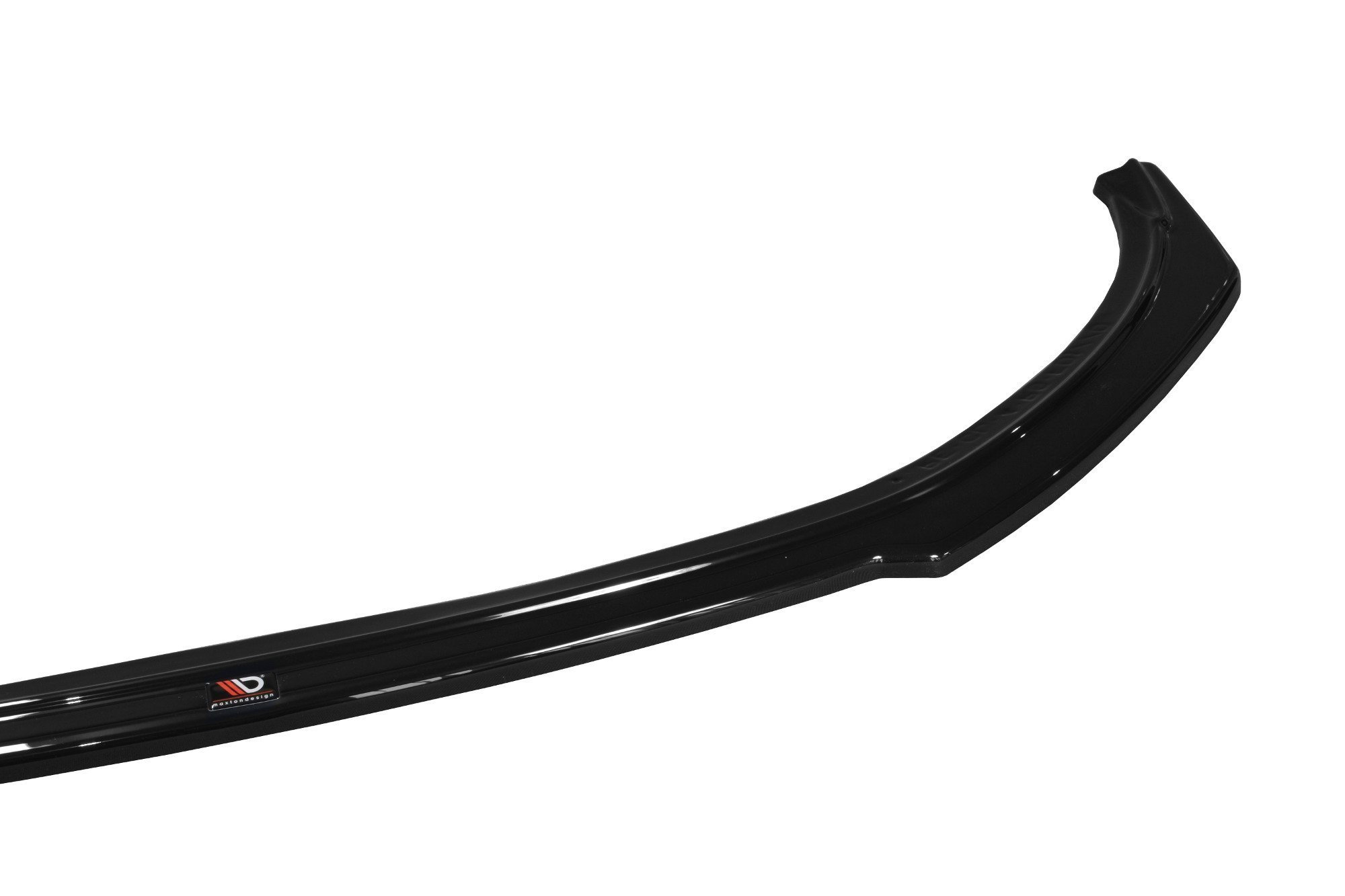 Front Ansatz für Renault Clio Mk4 RS schwarz Hochglanz