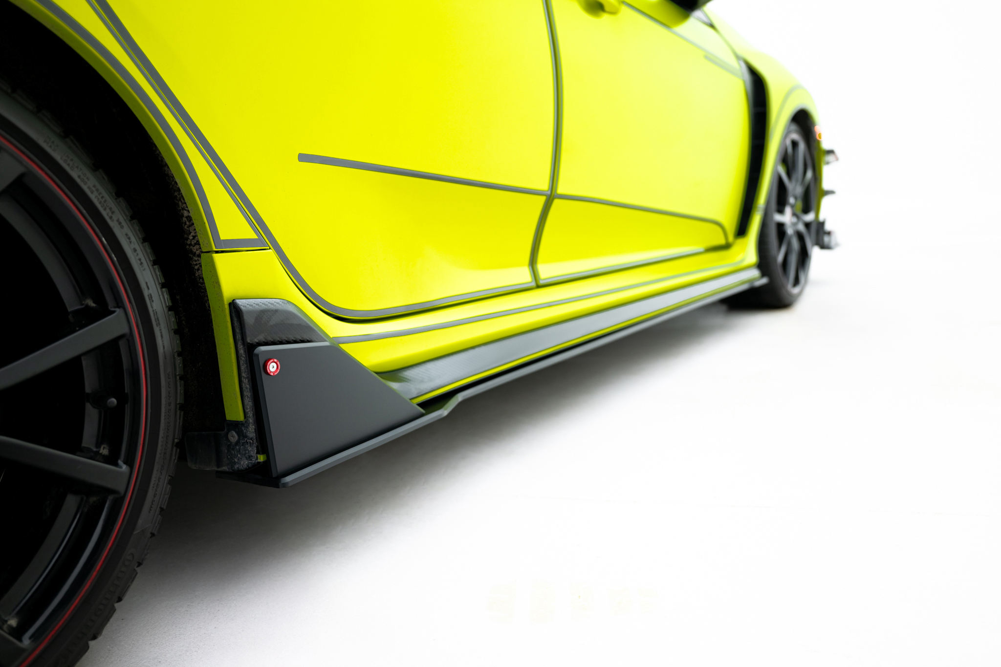 Street Pro Seitenschweller Ansatz für Honda Civic Type-R Mk10 / Mk10 Facelift