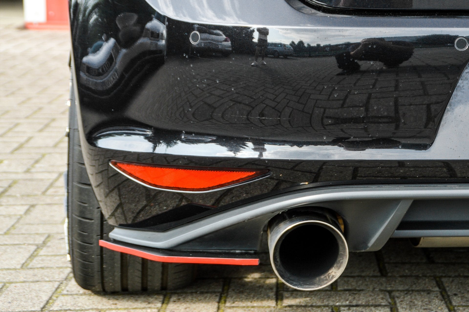 V2 Bodykit für VW Golf 7 GTI Schwarz Matt