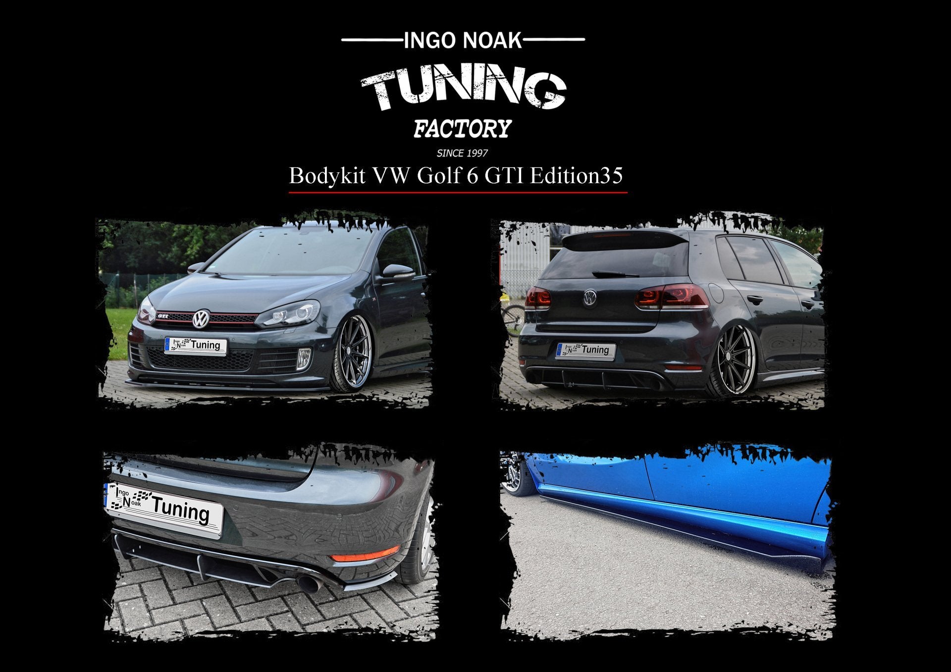 Bodykit für VW Golf 6 GTI Edition35 Carbon Optik