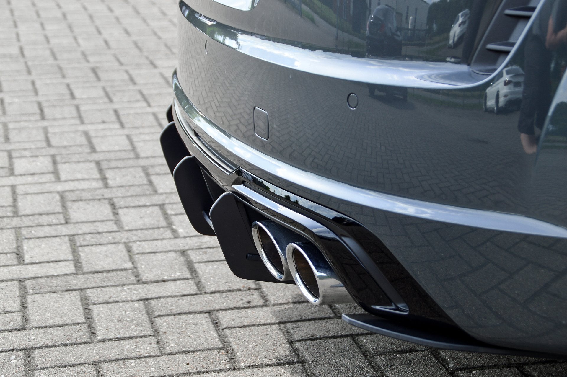 Racing Heckansatz Diffusor für Audi TTS 8S Facelift