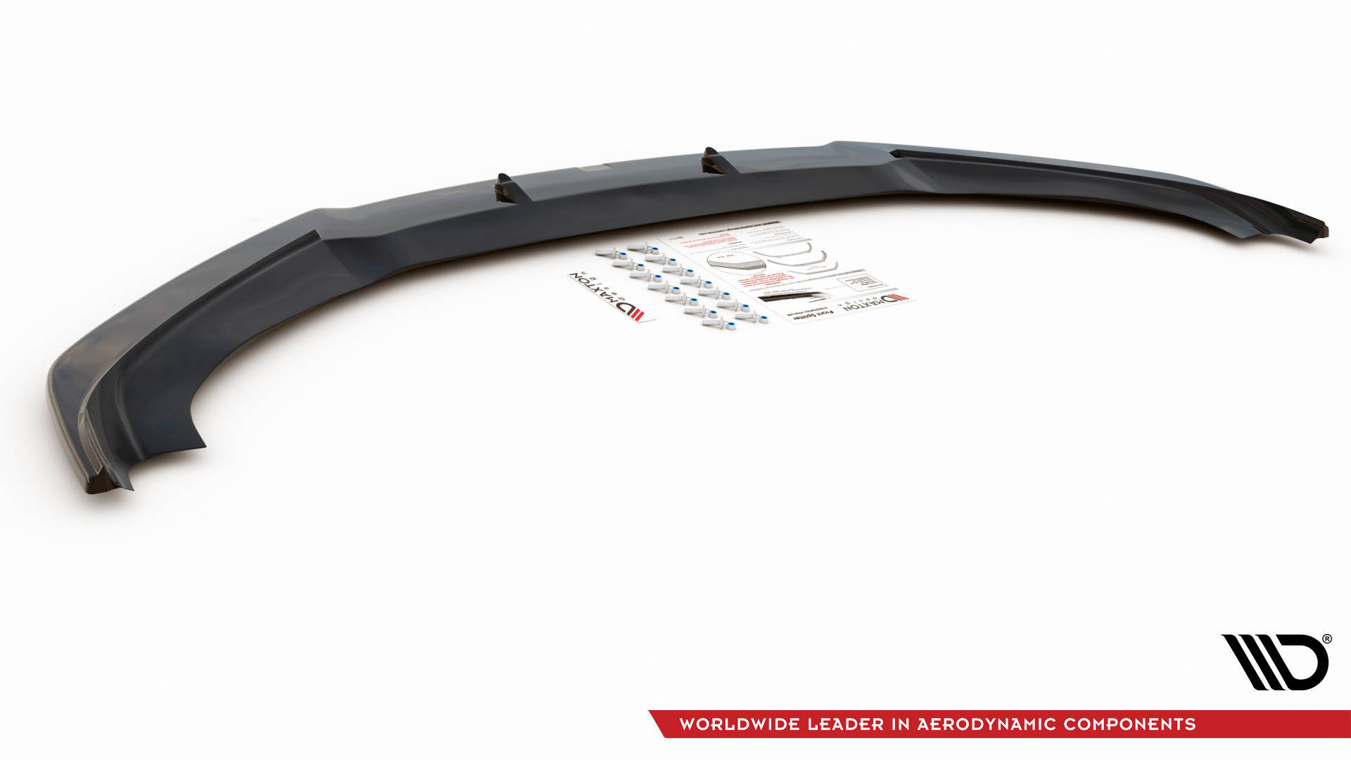 Frontlippe V.1 passend für Tesla Model S FL schwarz Hochglanz