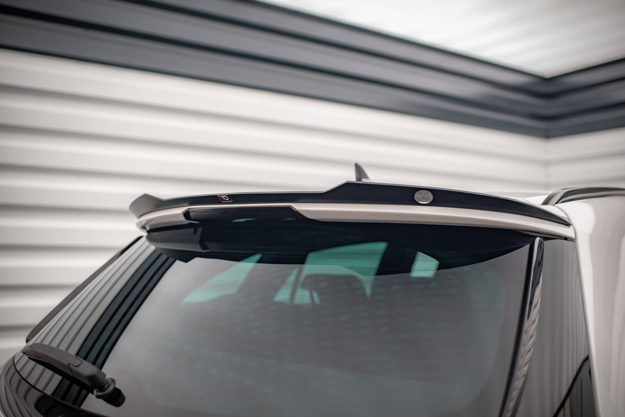 Heck Spoiler Aufsatz Abrisskante passend für Opel Insignia OPC Sports Tourer Mk1 schwarz Hochglanz