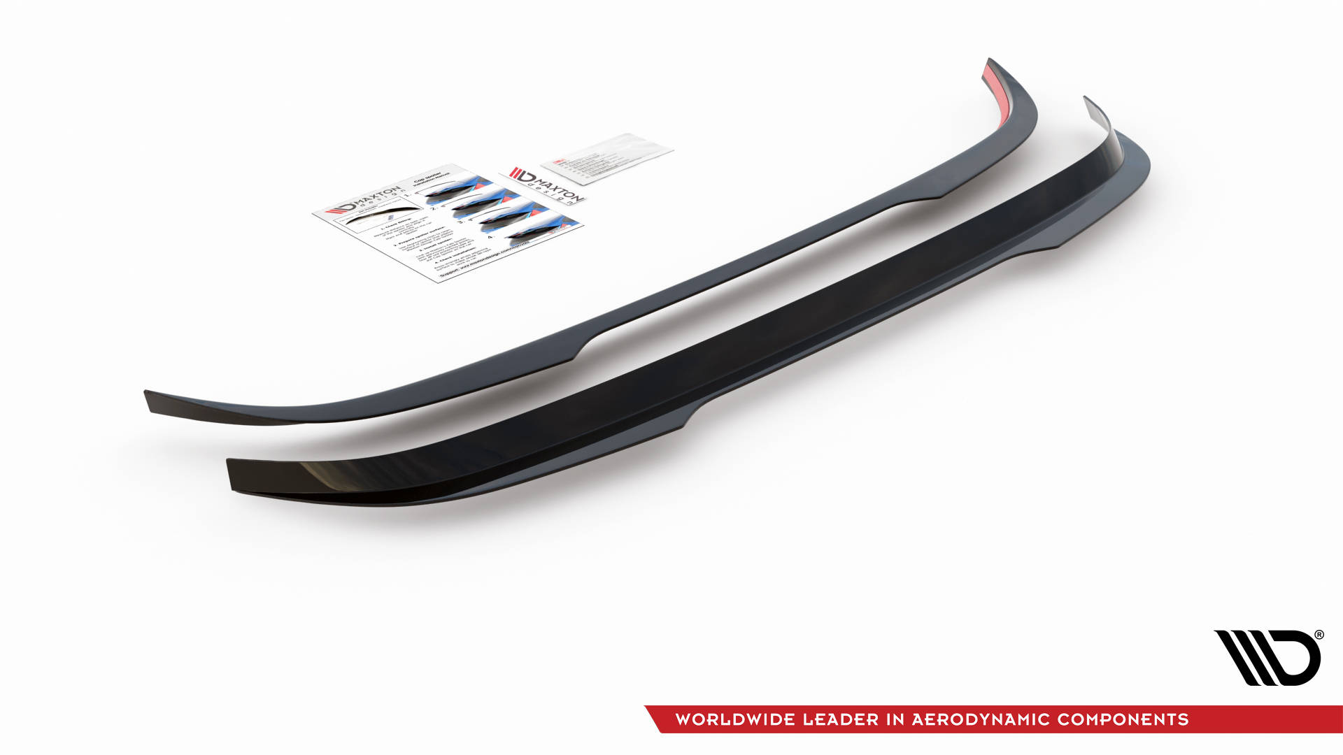 Heck Spoiler Aufsatz Abrisskante passend für Skoda Kodiaq Mk1 FL schwarz Hochglanz
