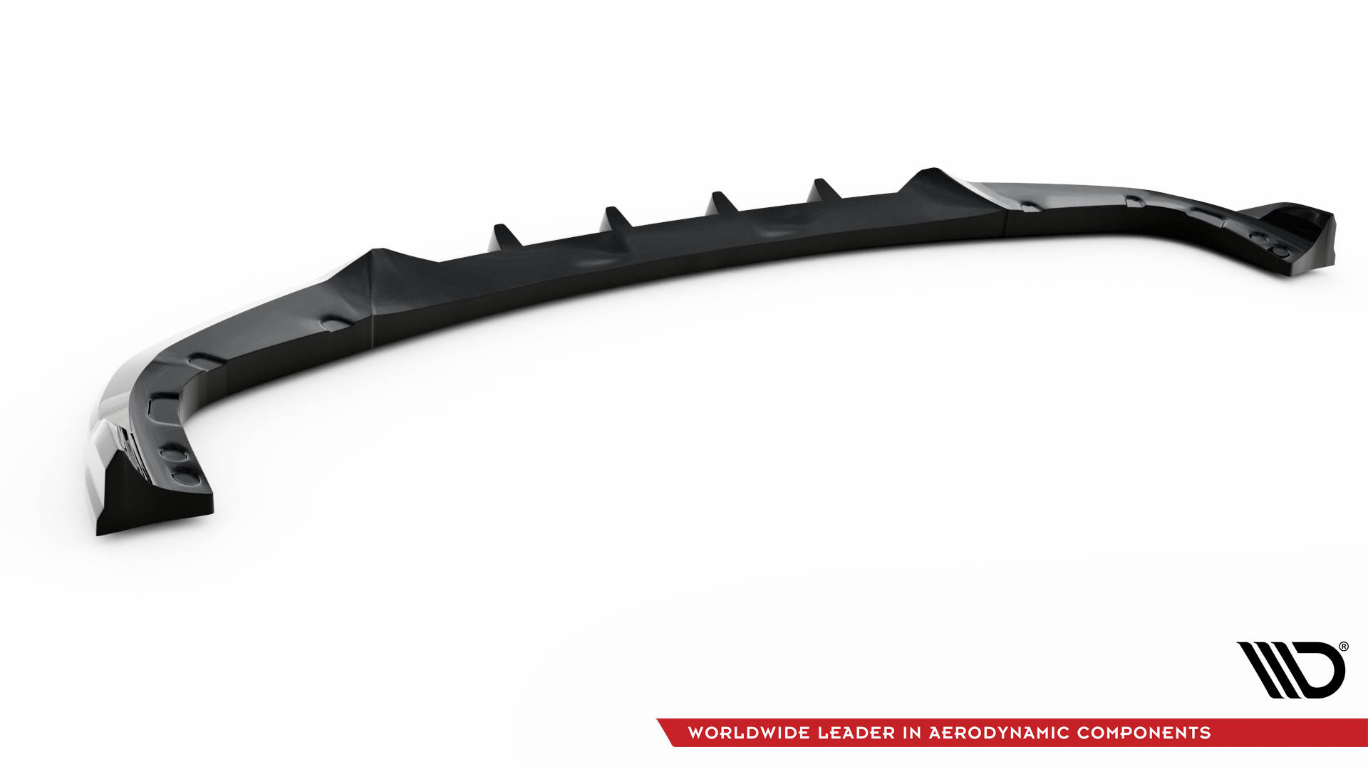 Street+ Spoilerlippe Front Ansatz V.2 passend für BMW X6 M F96 schwarz Hochglanz