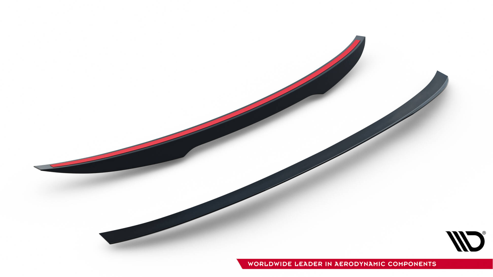Spoiler CAP für BMW 3er M-Paket Coupe E92 schwarz Hochglanz