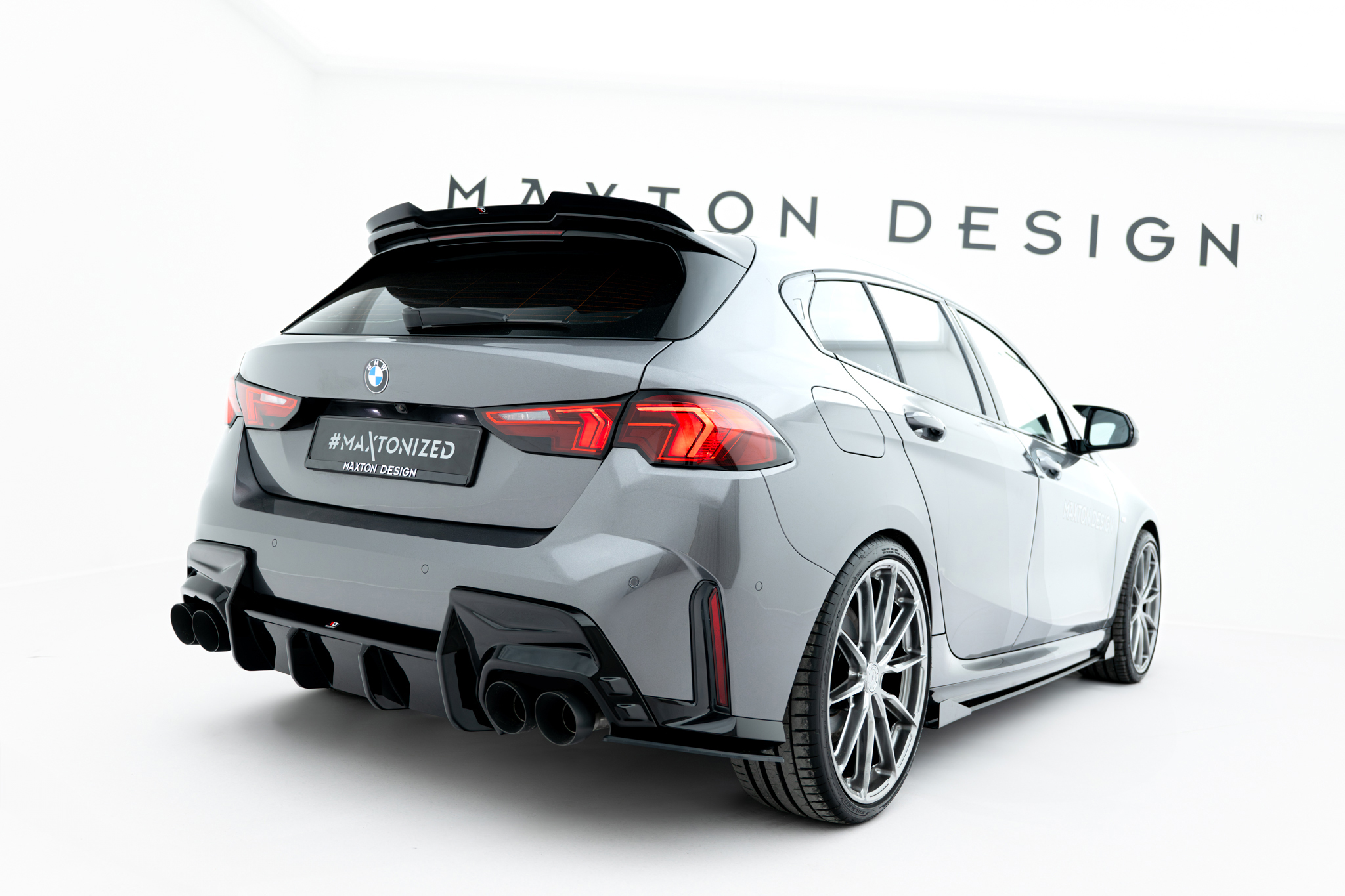 Street Pro Heck Ansatz Flaps V.2 passend für BMW 1er M-Paket F70