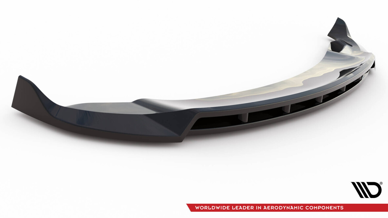 Frontlippe V.2 passend für Tesla Model Y schwarz Hochglanz
