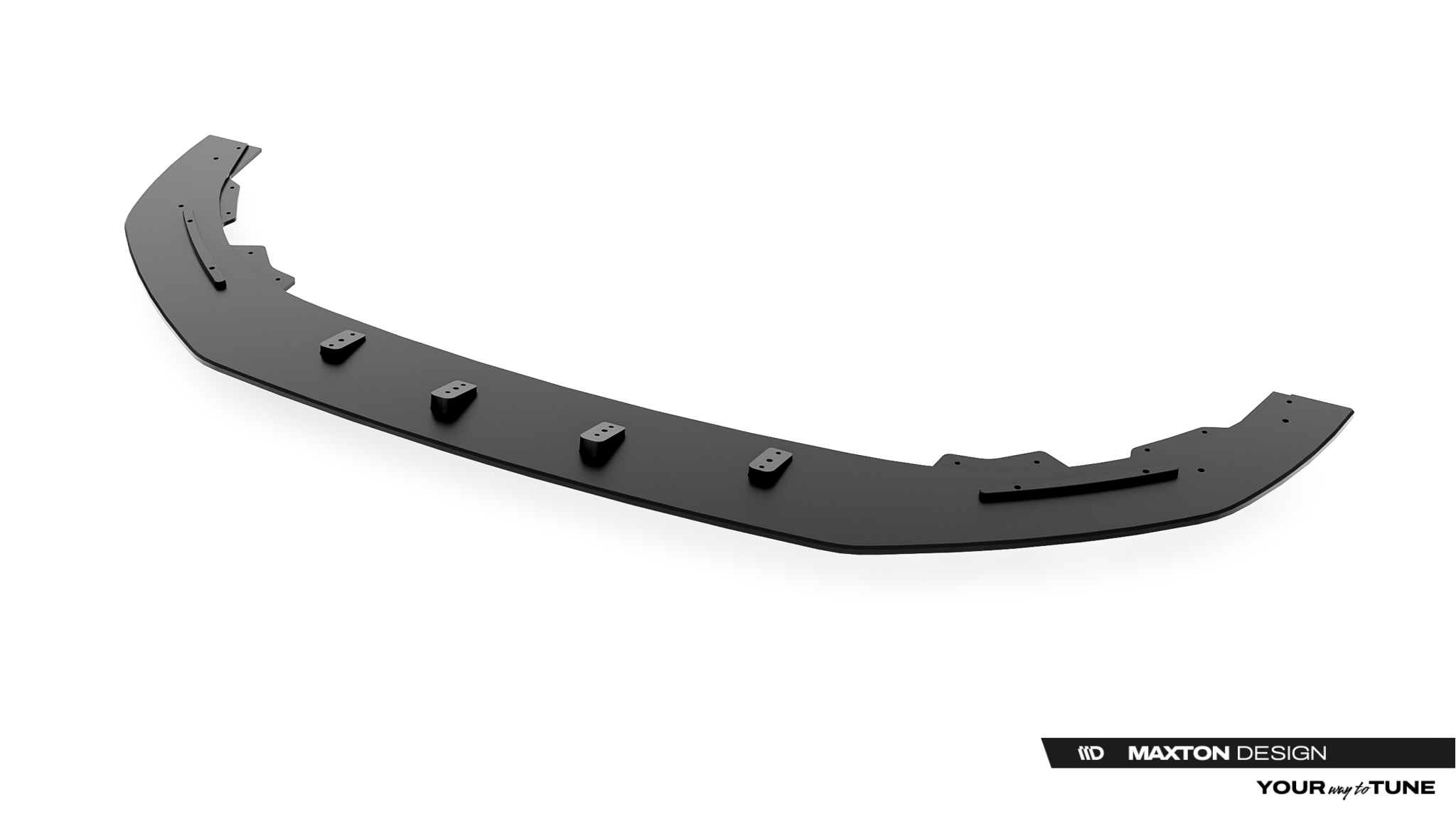 Frontlippe passend für CUPRA Leon ST / Hatchback Mk1 FL schwarz matt