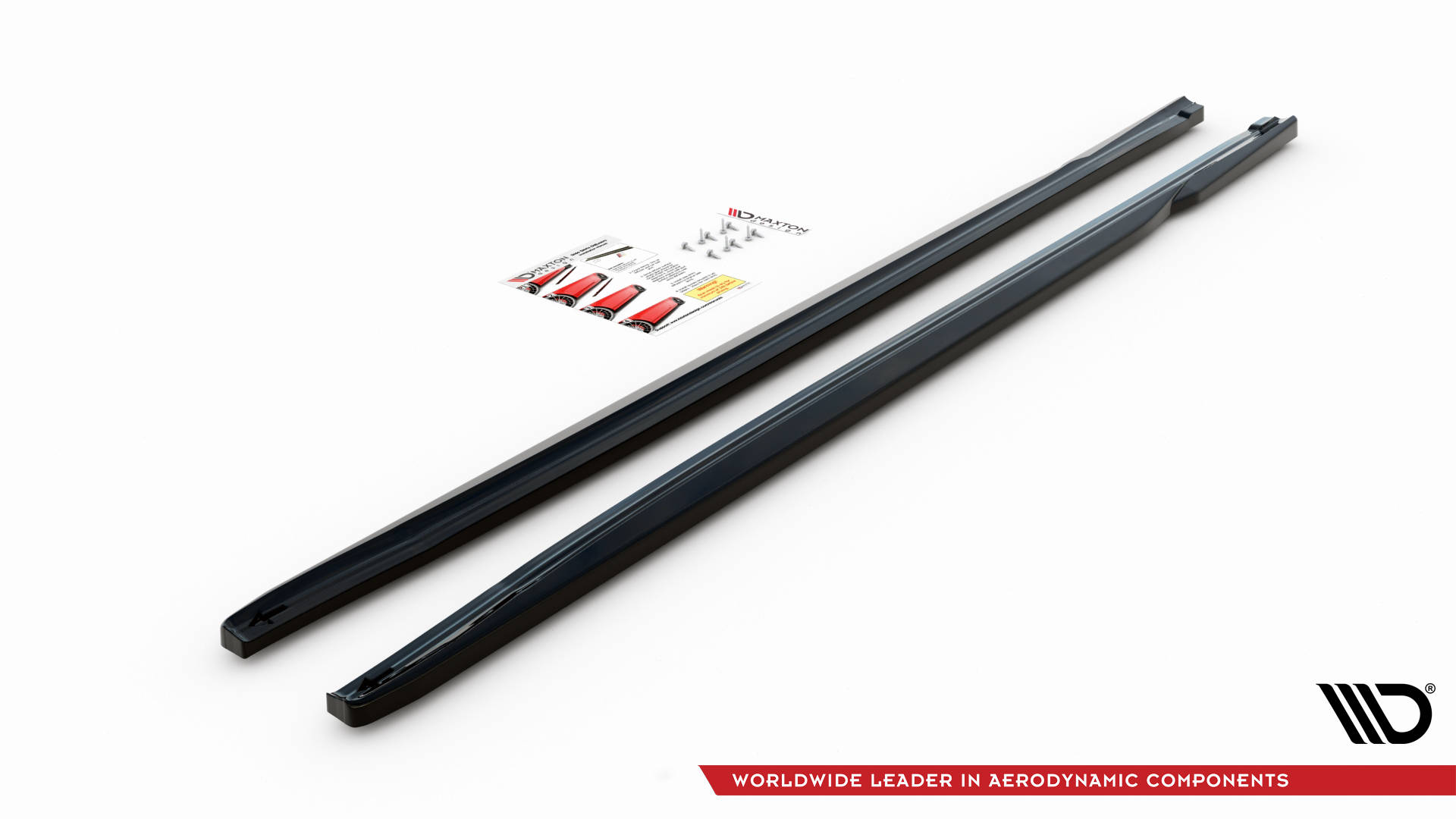 Street+ Seitenschweller Leisten passend für Honda Civic Mk9 schwarz Hochglanz